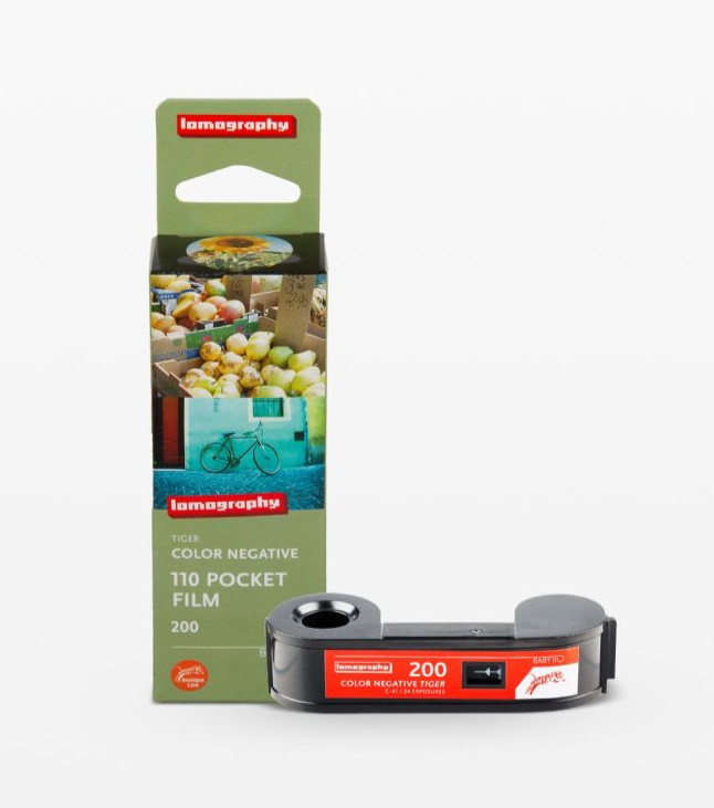 3Pack-Lomography Tiger 200 ISO Color 110 Color Negative Baby Mini Film | 07/2027