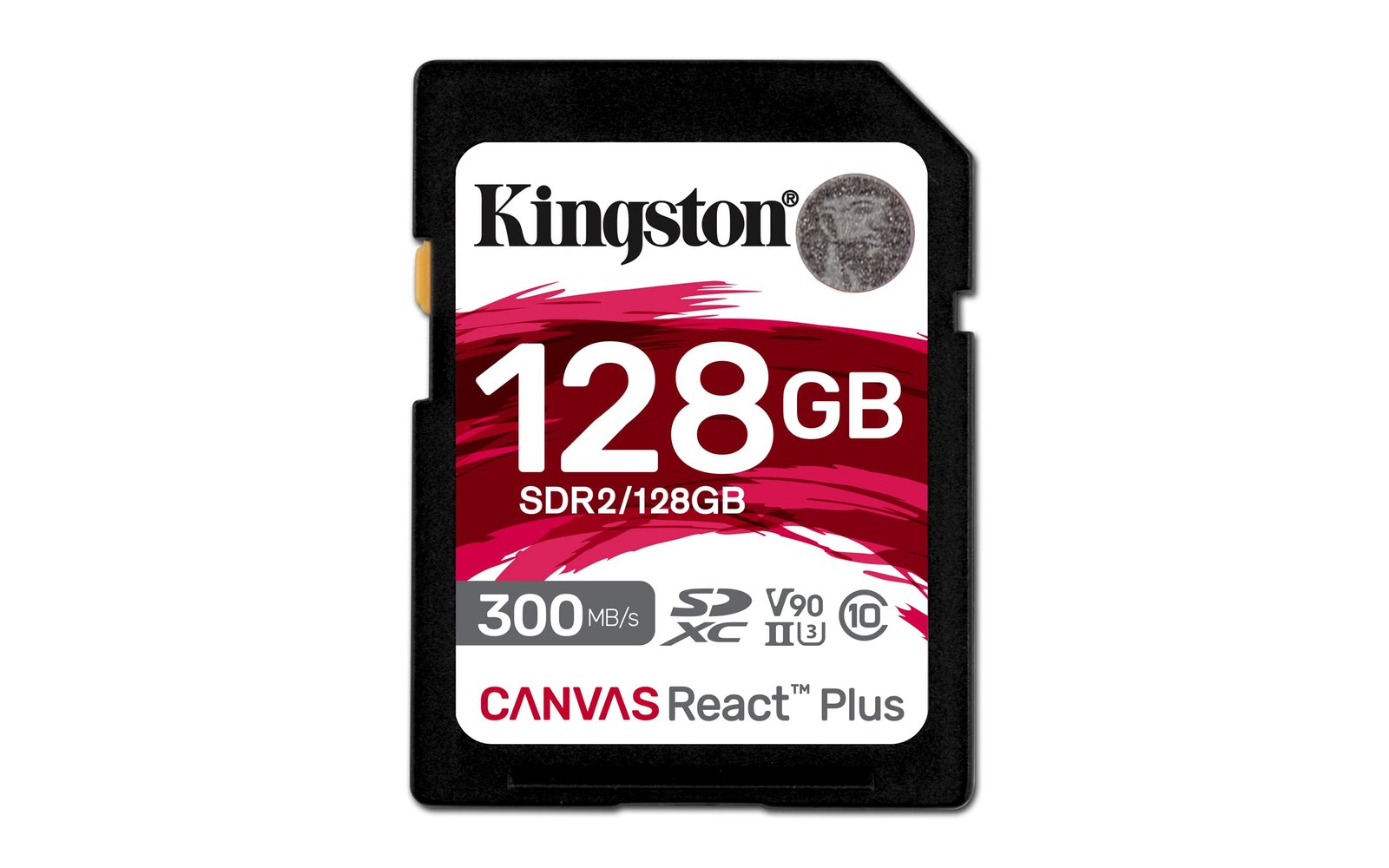 Kingston Canvas React Plus 128GB SD Card | SDXC UHSII | 300R/260W U3 V90 | Fu…