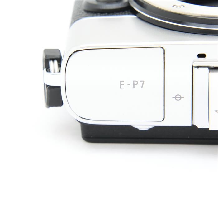 Olympus PEN E-P7 Silver Mirrorless Camera Body Shutter Count 2903