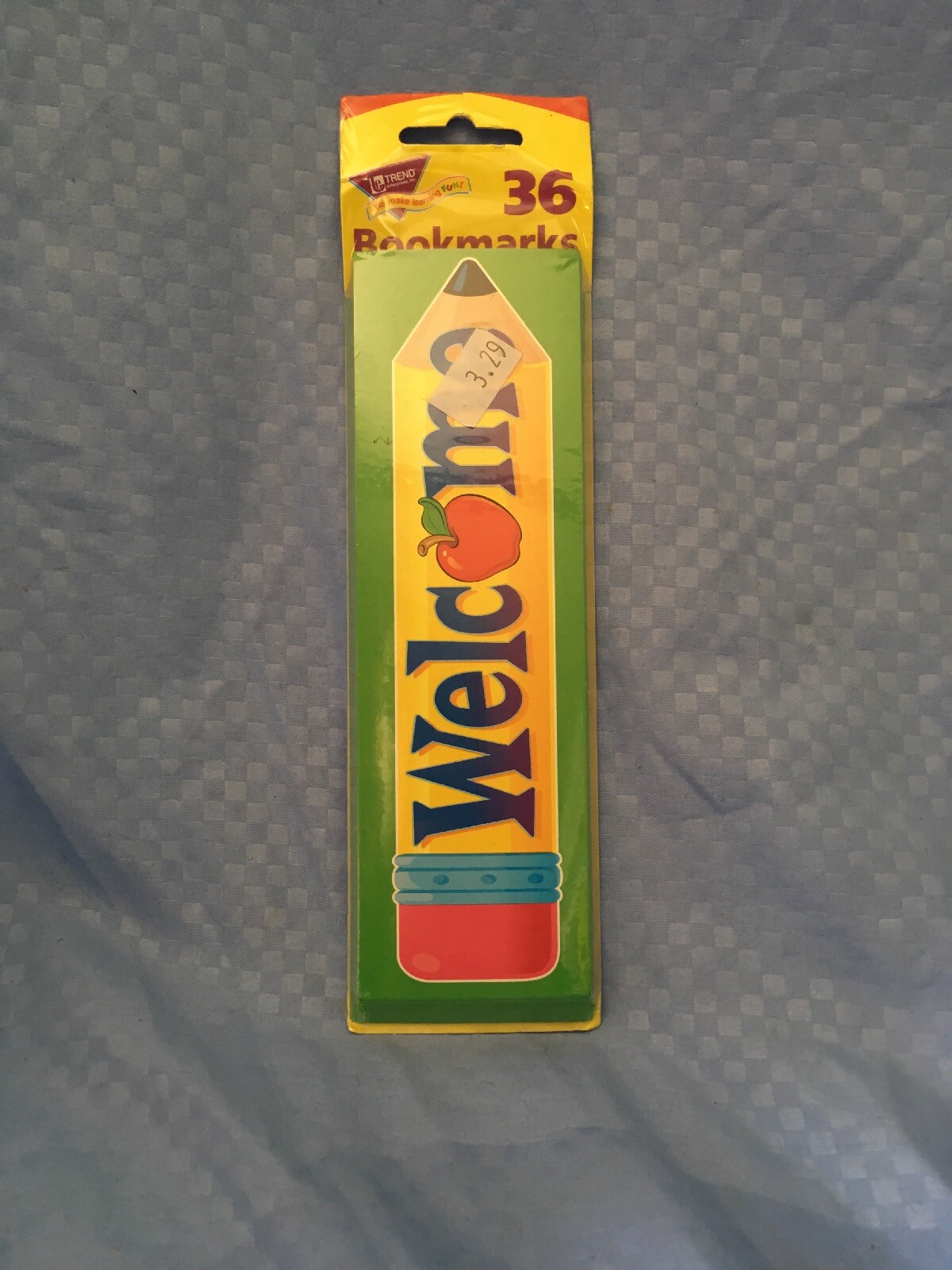 BRAND NEW Trend Enterprises Welcome Pencil Bookmarks 36 Piece FACTORY SEALED