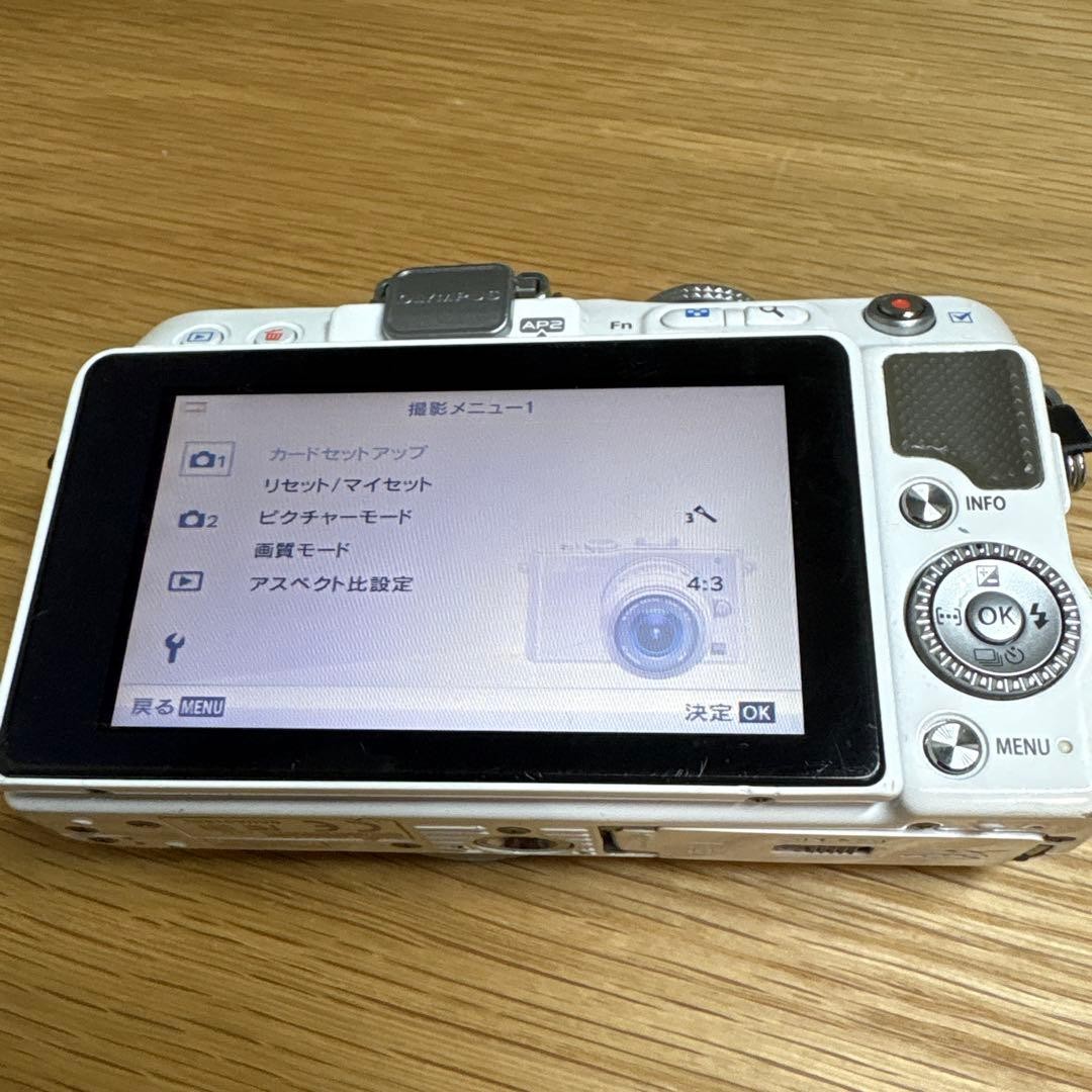 OLYMPUS PEN Lite E-PL3 Black Body Mirrorless interchangeable-lens camera