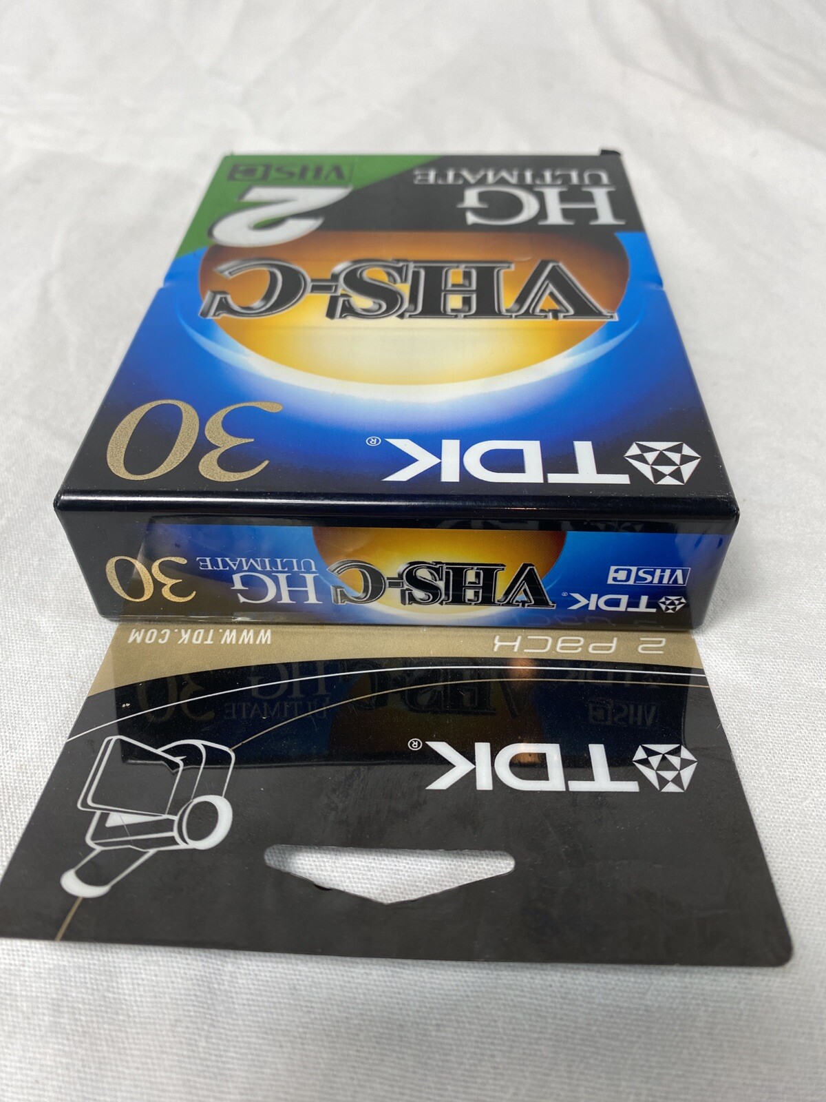 NEW SEALED ~ TDK VHS-C Camcorder Video Tapes HG Ultimate TC-30 ~ 2 Pack