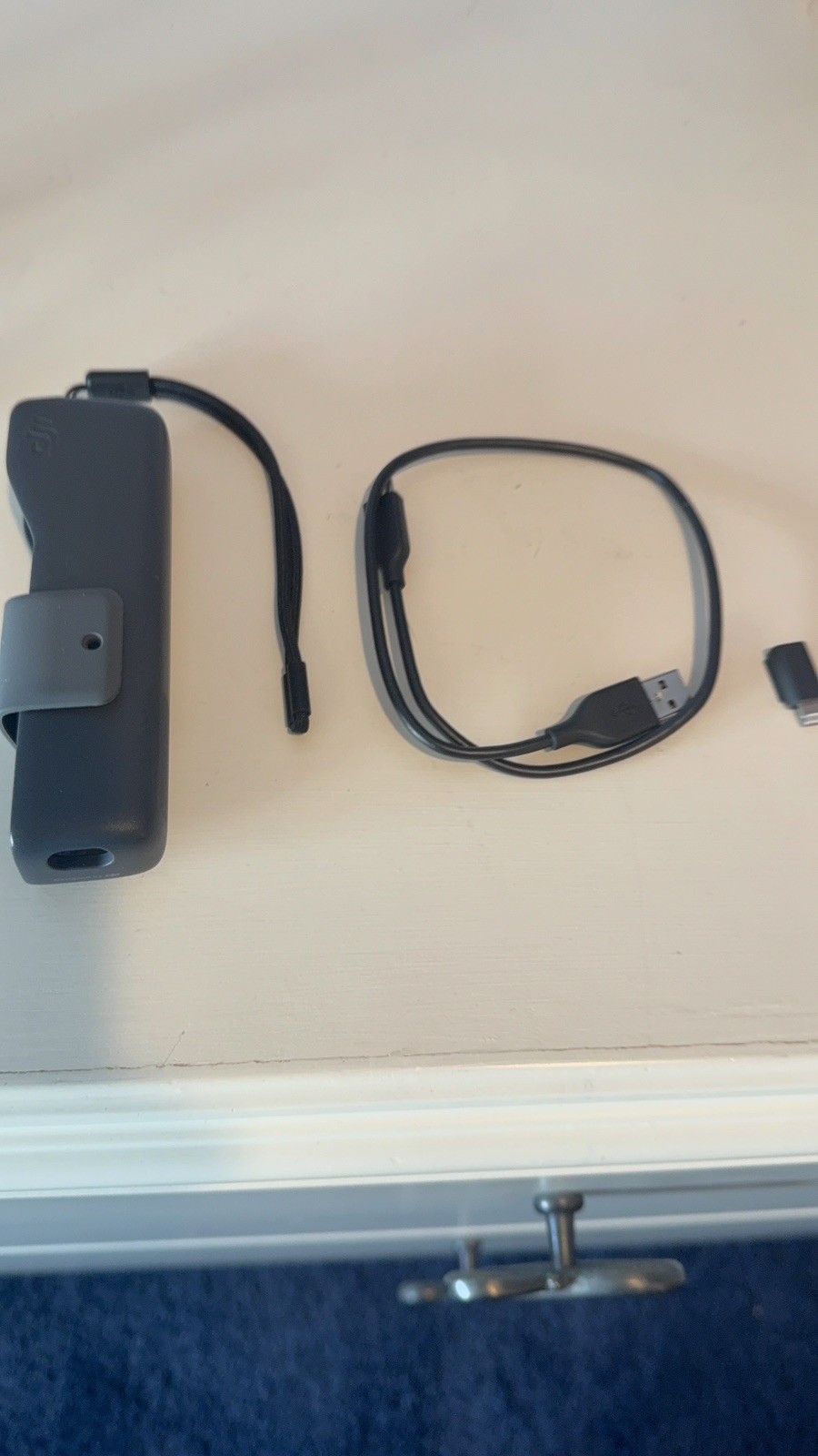 DJI Osmo Pocket 1 Gimbal Camera 4k w/case, tripod, cradle and adapter mount