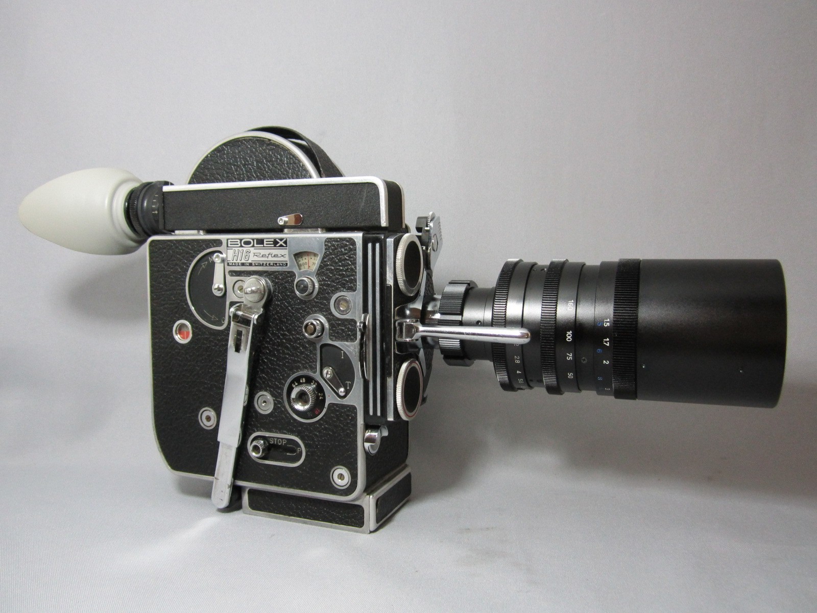 NEW SUPER-16 NAVITAR 2/16-160MM C-MOUNT ZOOM LENS for BOLEX 16MM MOVIE CAMERA