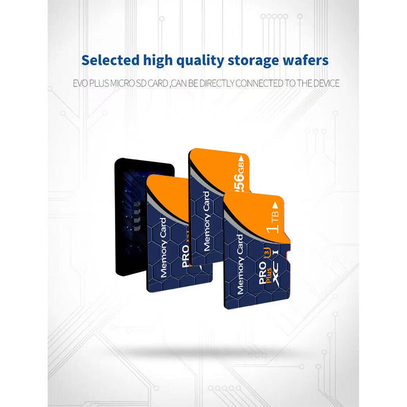 256GB 1TB Micro SD Card Memory Card TF Card with Free Adapter High Speed LOT