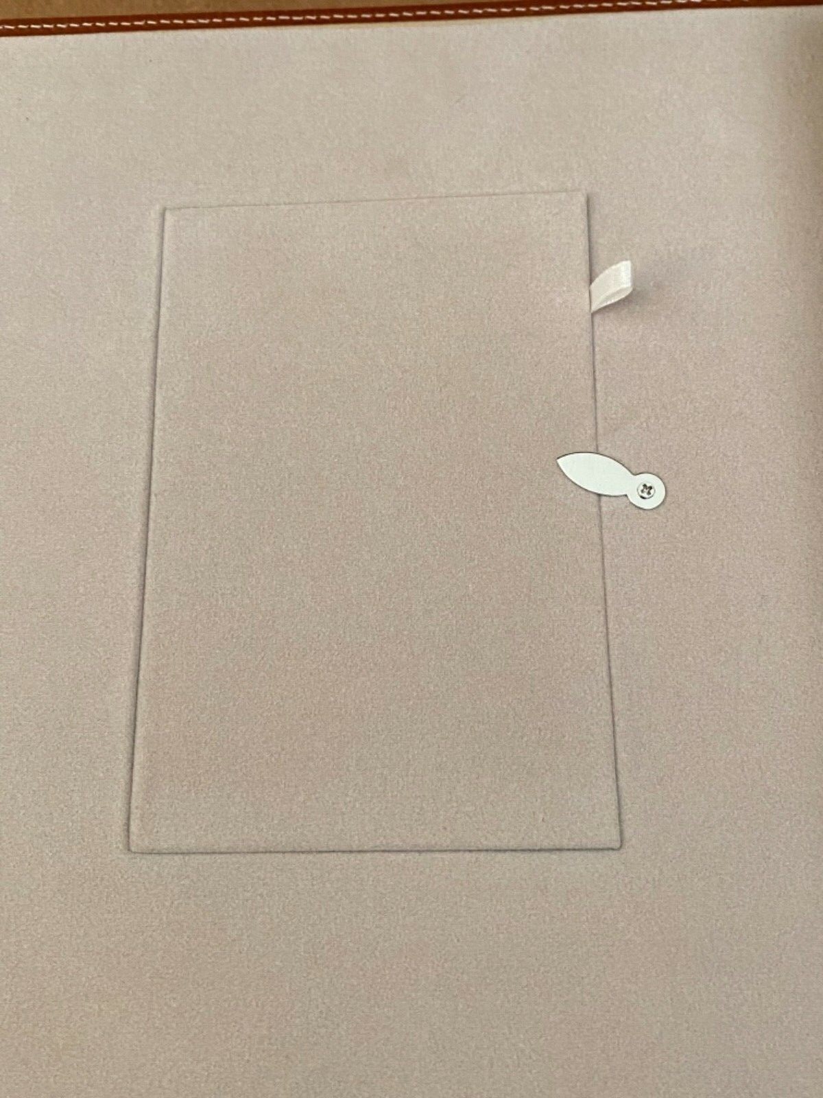 Exposures Retired Leather 3 Ring Binder Photo Album NEW 11.5 x 10.5 Brown