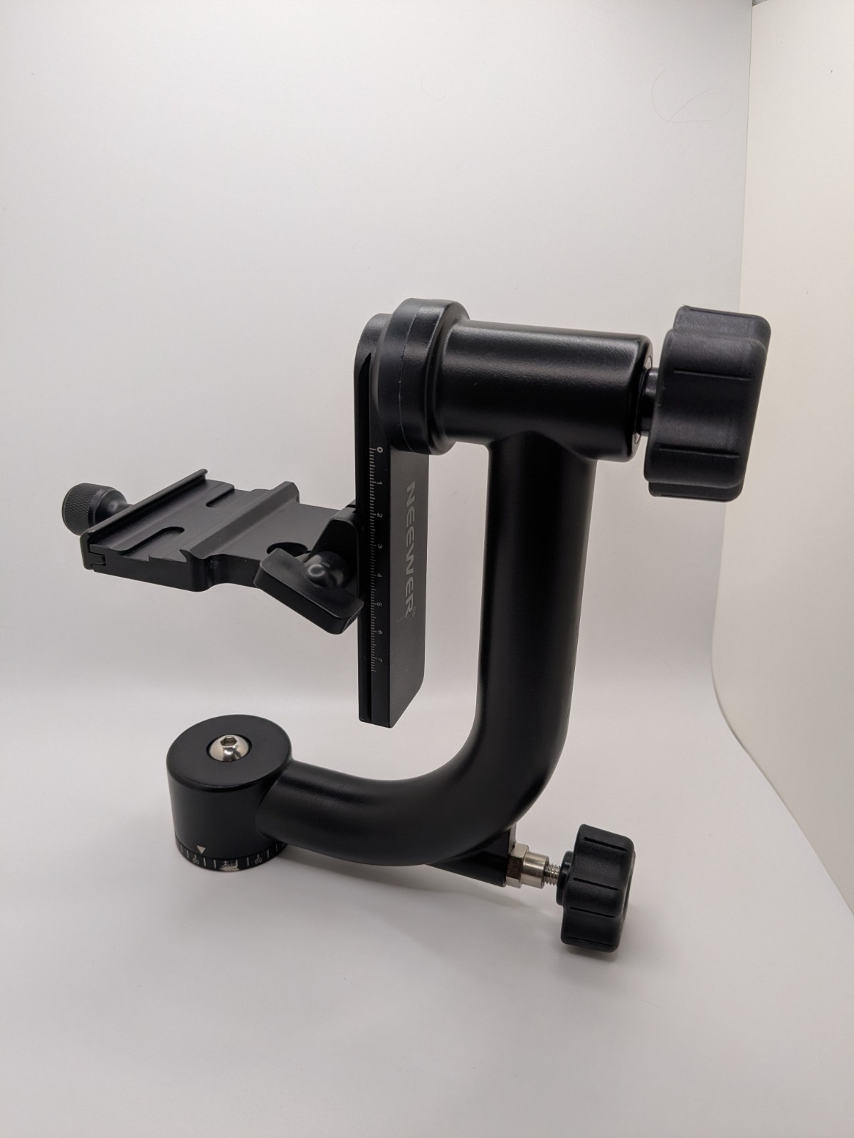 Neewer Heavy Duty Gimbal Tripod Head 360° Panoramic 30lb DSLR Telephoto Mount