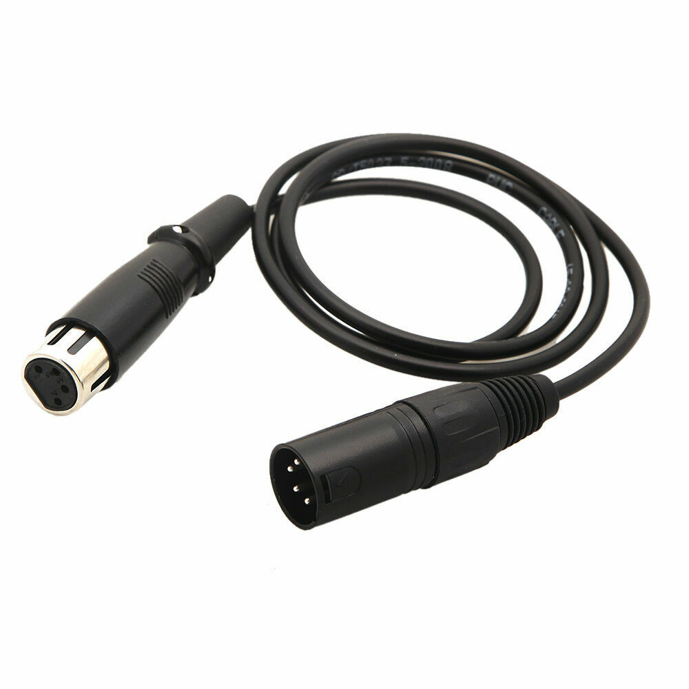 3ft 4 pin XLR Male to Female Power Cable Extension for Sony F55/F5