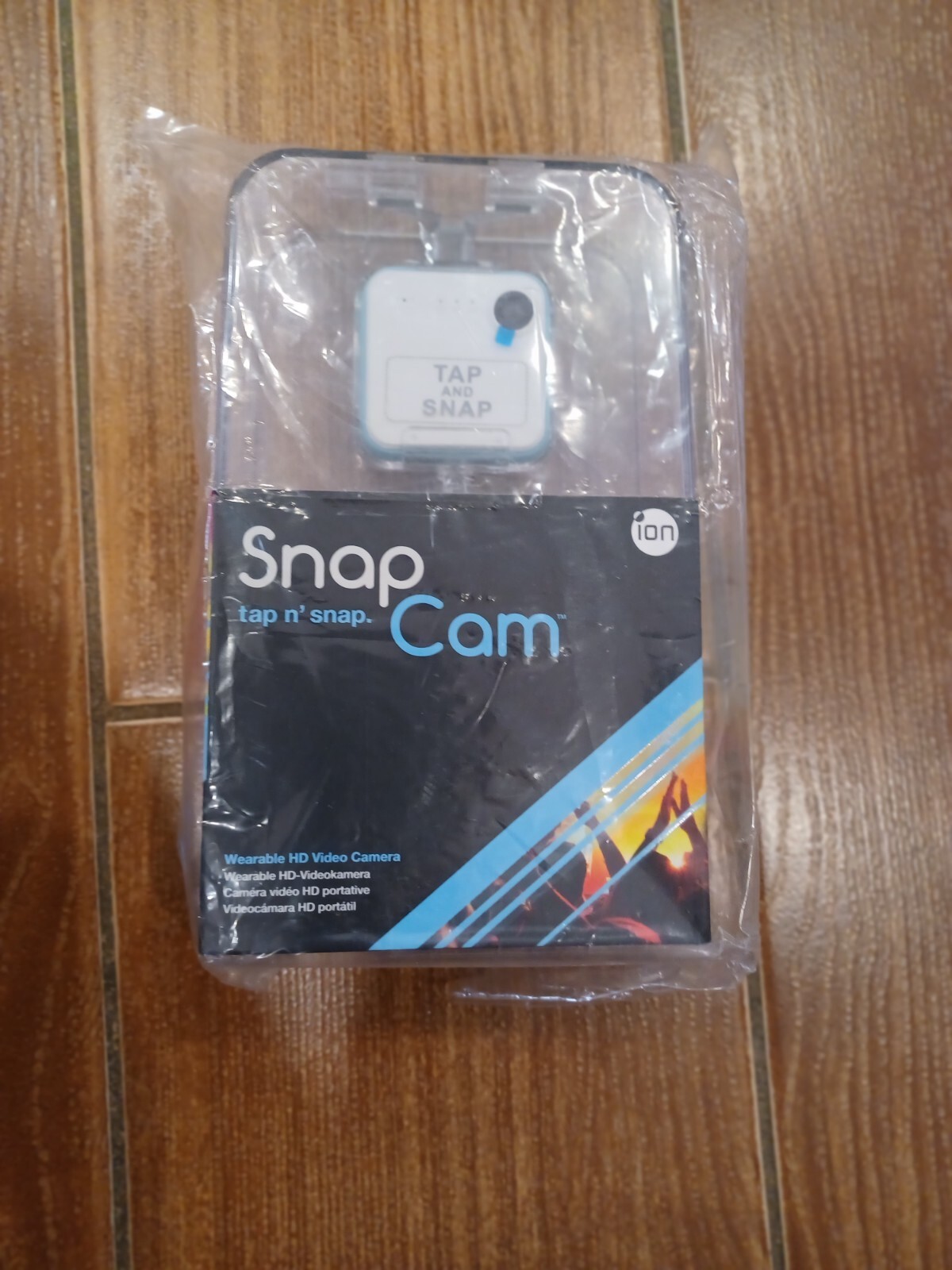 iON Camera SnapCam Wearable HD Camera with Wi-Fi and Bluetooth – White