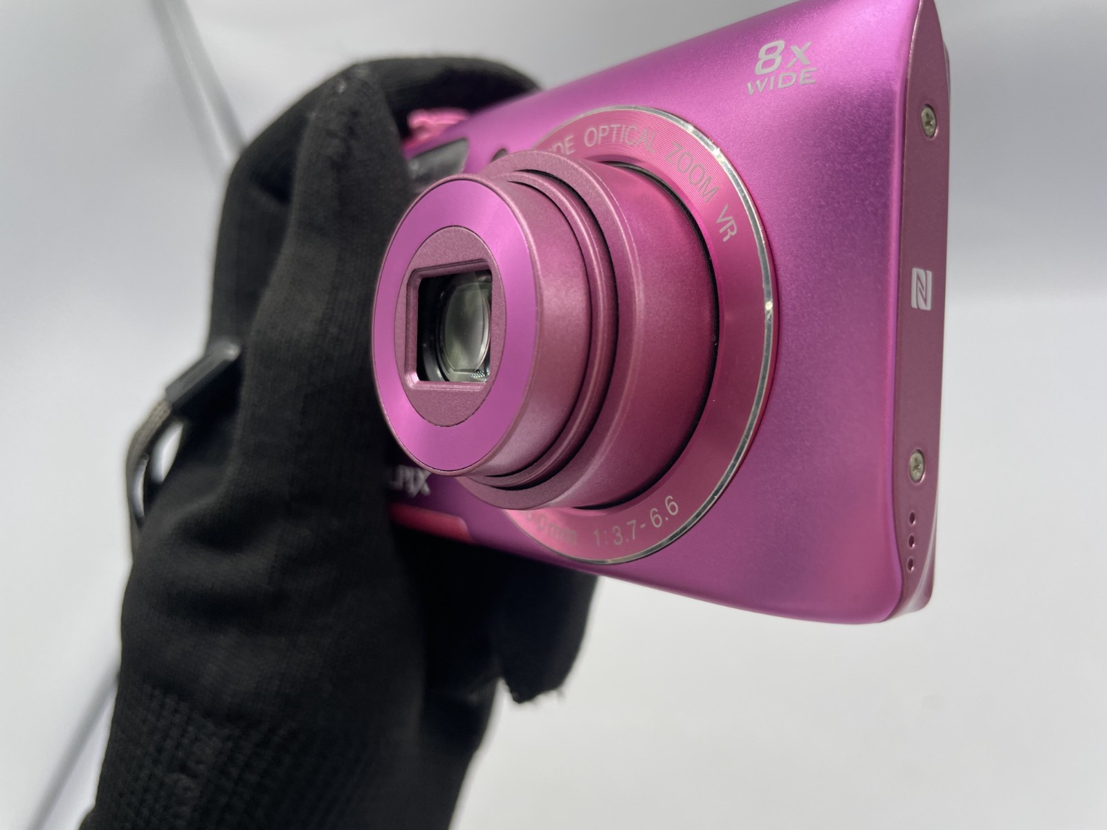 READ Nikon COOLPIX S3700 pink 8x Optical Zoom Compact Digital Camera 2333