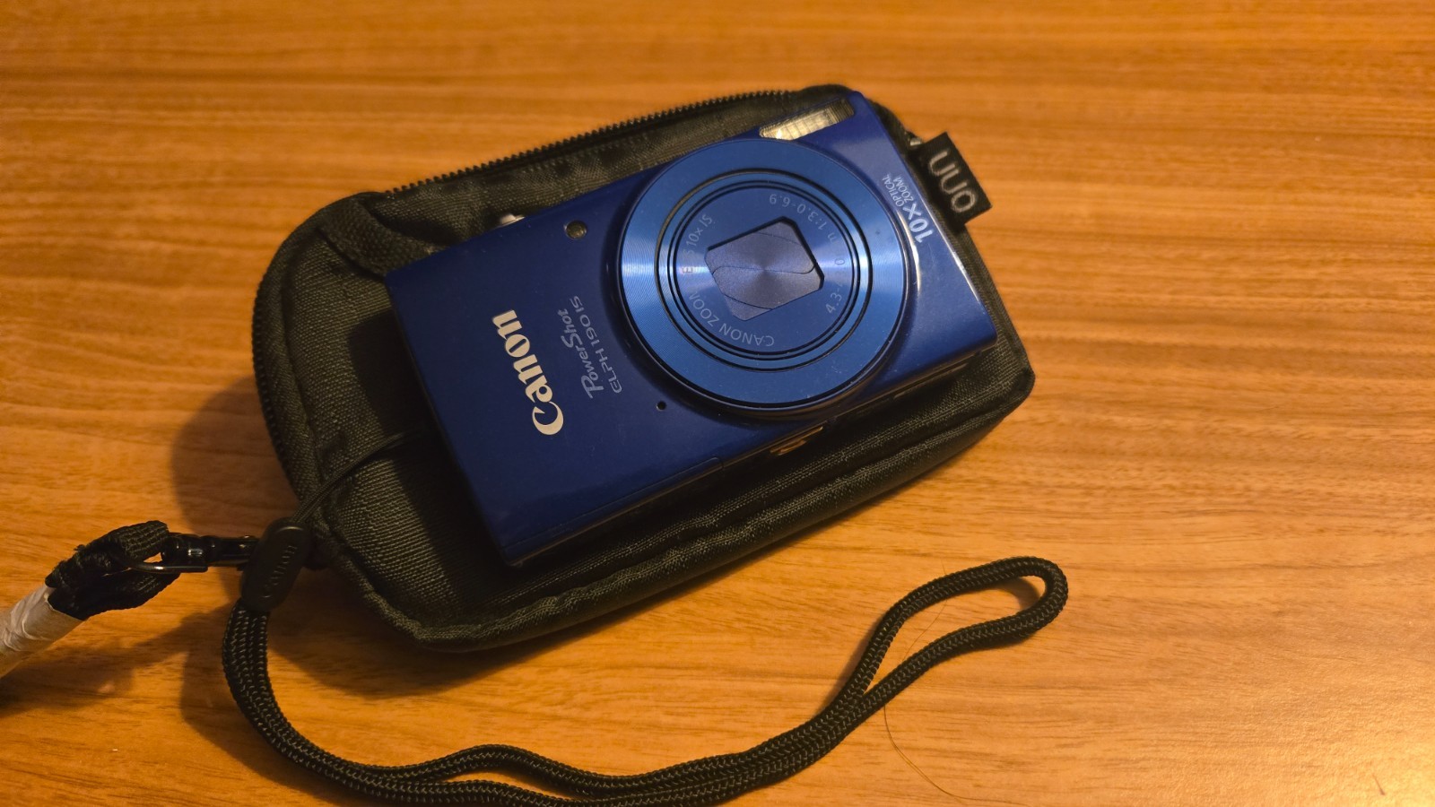 Canon PowerShot ELPH 190 IS Blue 20MP 10x Zoom Y2K Digicam Wi-Fi Bundle TESTED