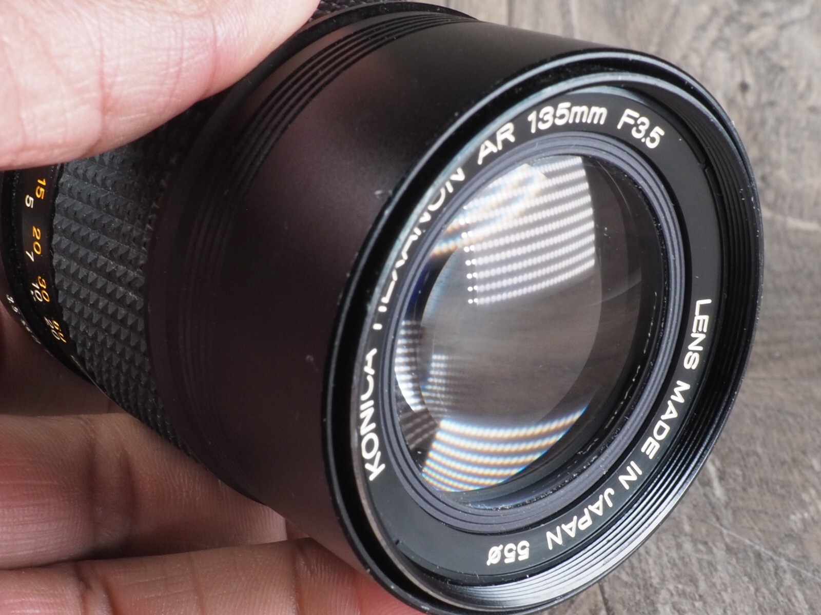 Konica Hexanon AR 135mm f3.5 portrait AR Mount or adapt mirrorless lighter ver.