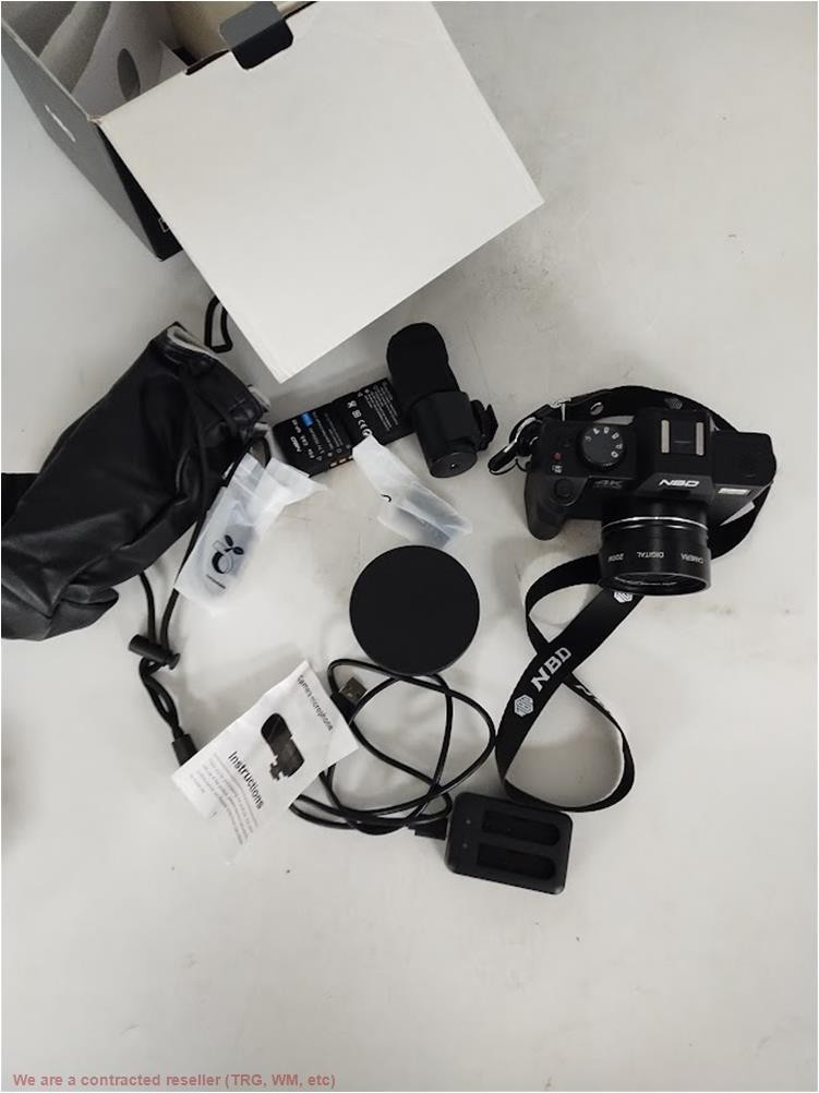 NBD 4K Ultra HD 64MP Digital Camera with Wide Angle & Macro Lens SEE DETAILS