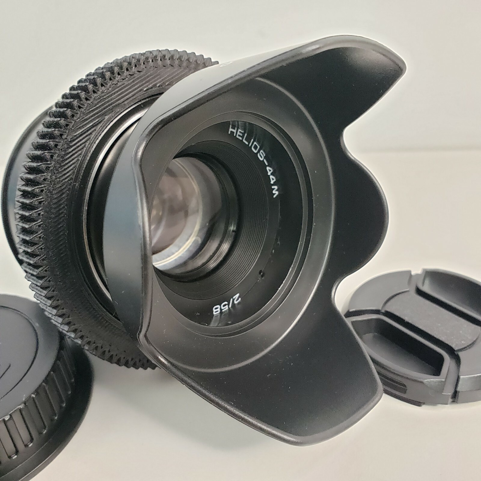 HELIOS-44 2/58 mm CINE mod lens ANAMORPHIC BOKEH FLARE Canon EF mount Ukraine