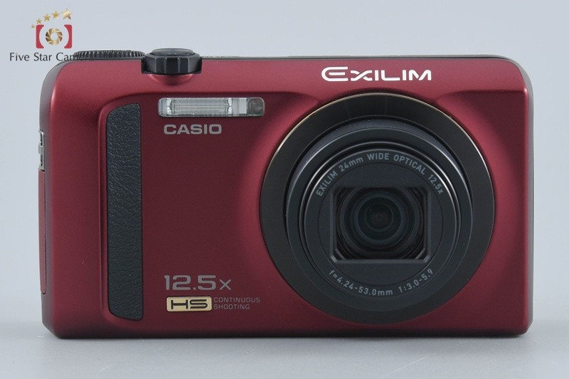 Casio HIGH SPEED EXILIM EX-ZR300 Red 16.1 MP Digital Camera