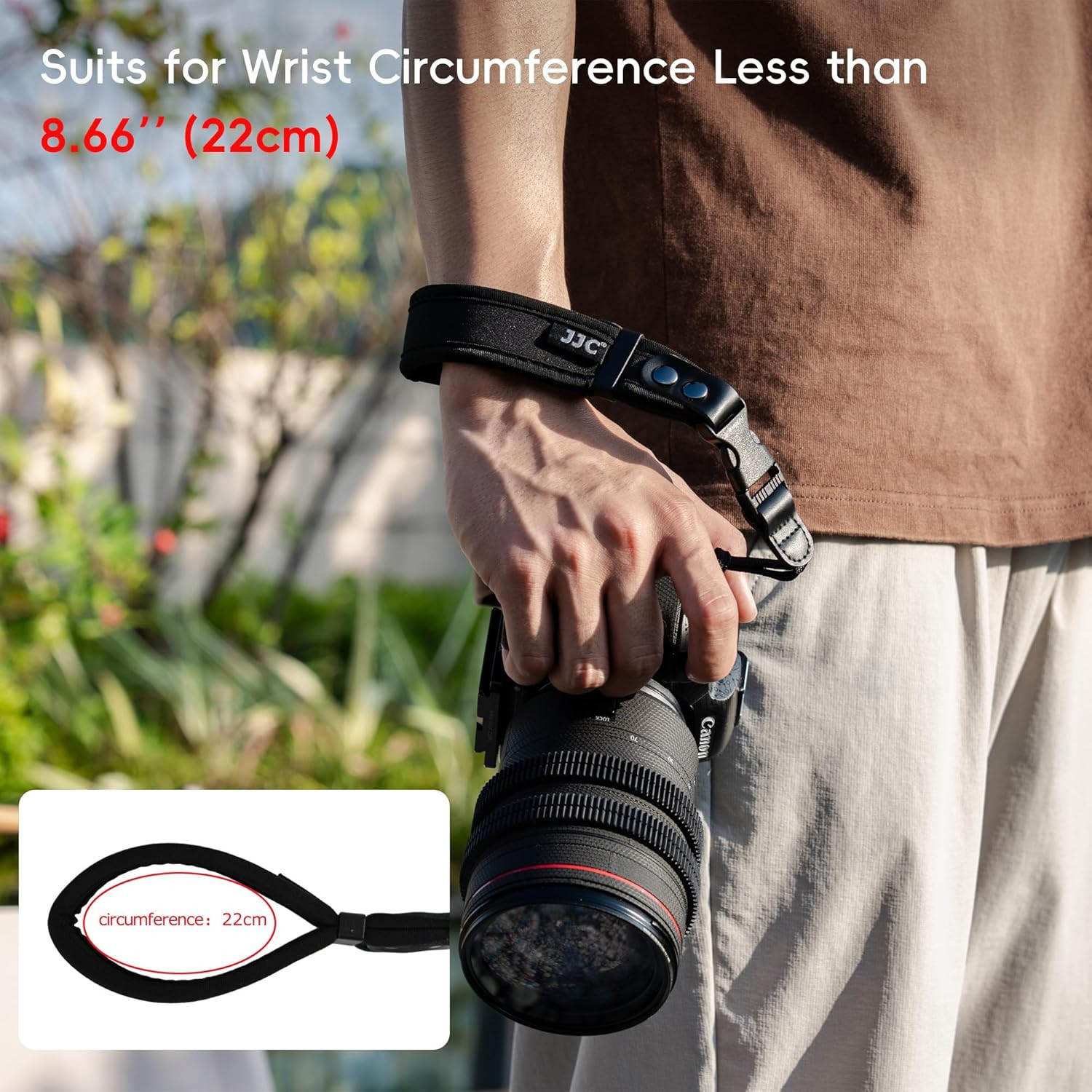 Quick Release Soft Neoprene Camera Hand Wrist Grip Strap for Sony A7CII A7CR A7R