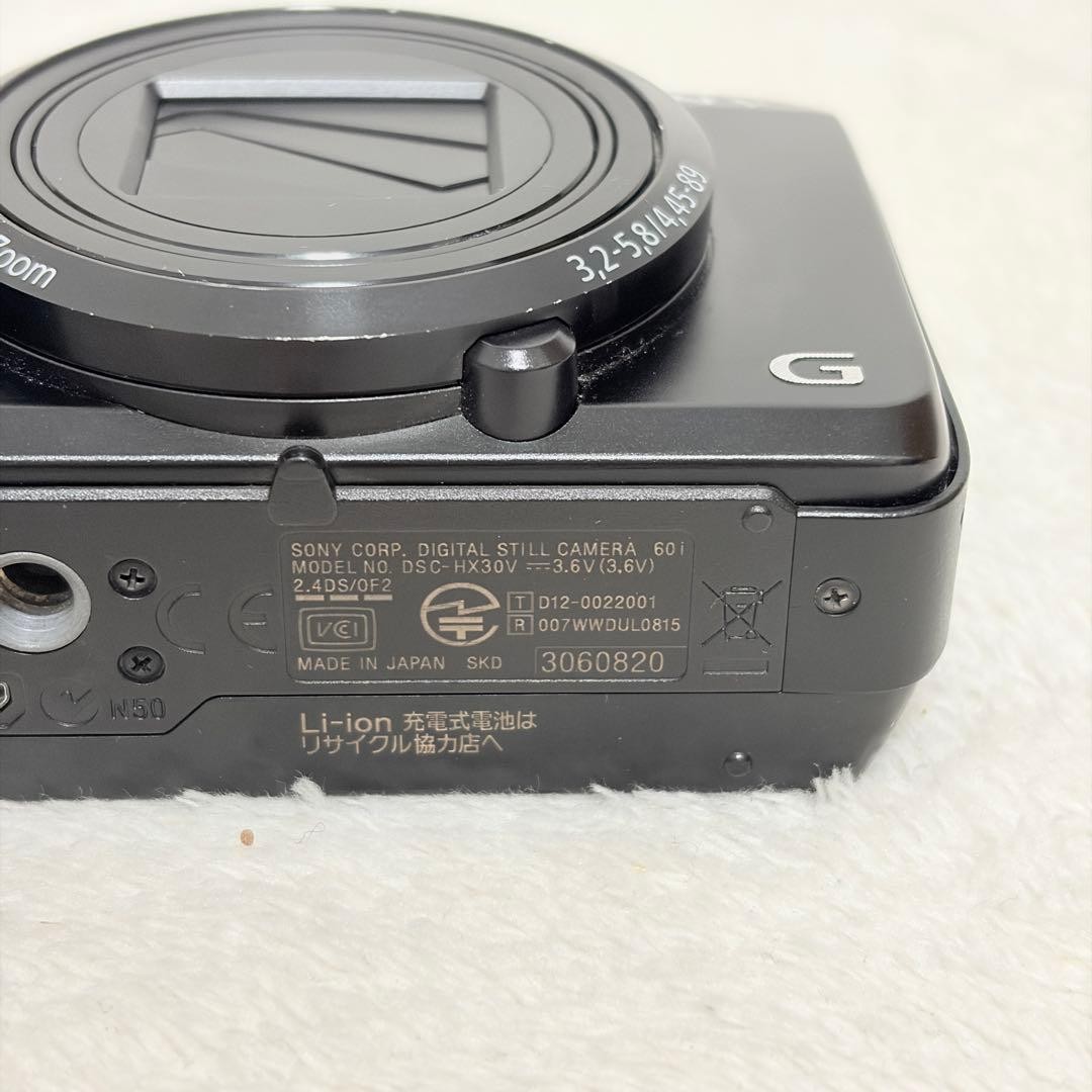 SONY Cyber-shot DSC-HX30V 18.2MP Exmor R 20x Zoom G Lens Full HD Wi-Fi GPS Japan