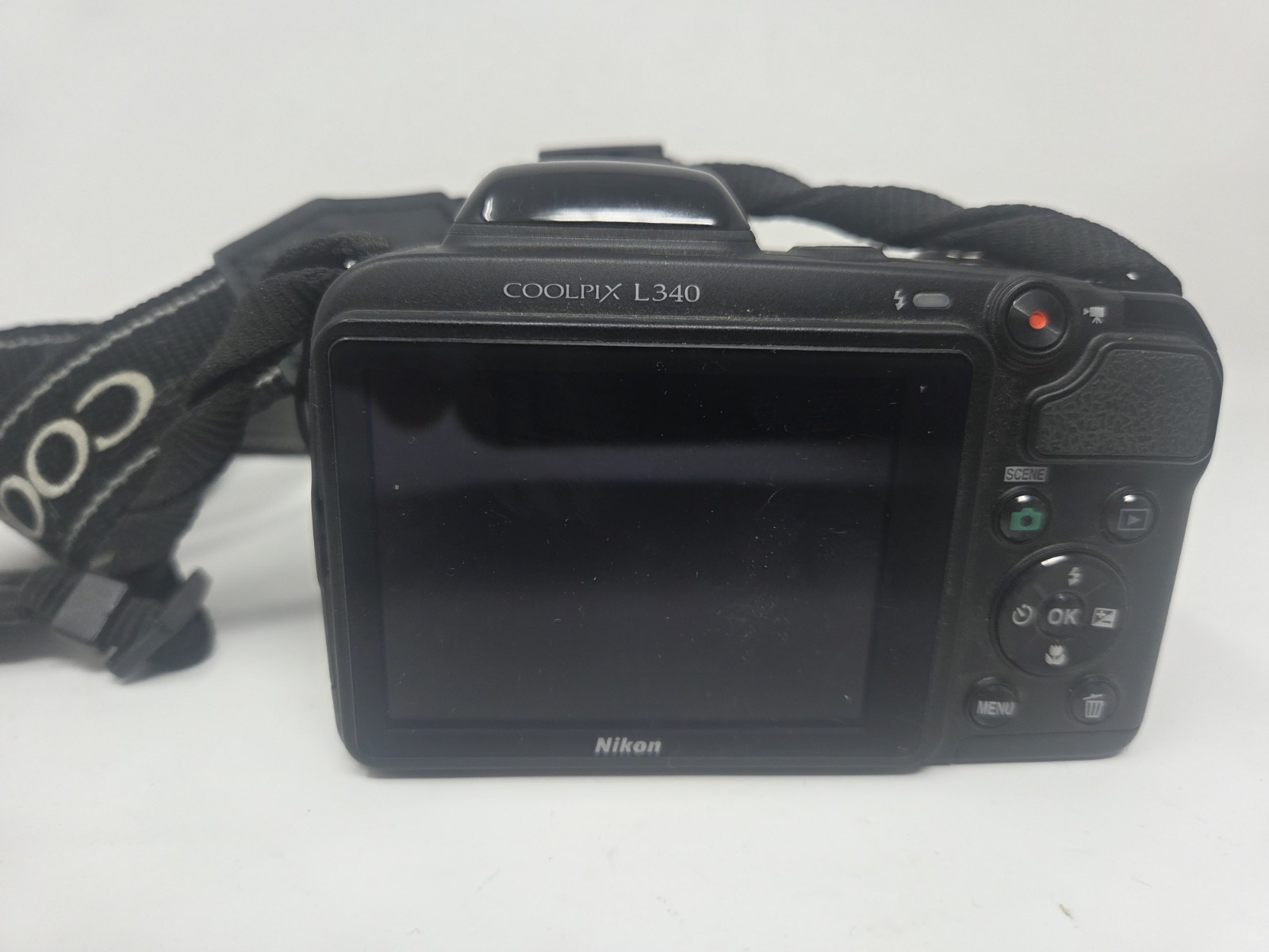 Nikon Coolpix L340 Digital Bridge Camera 20.2MP 28X Optical Zoom