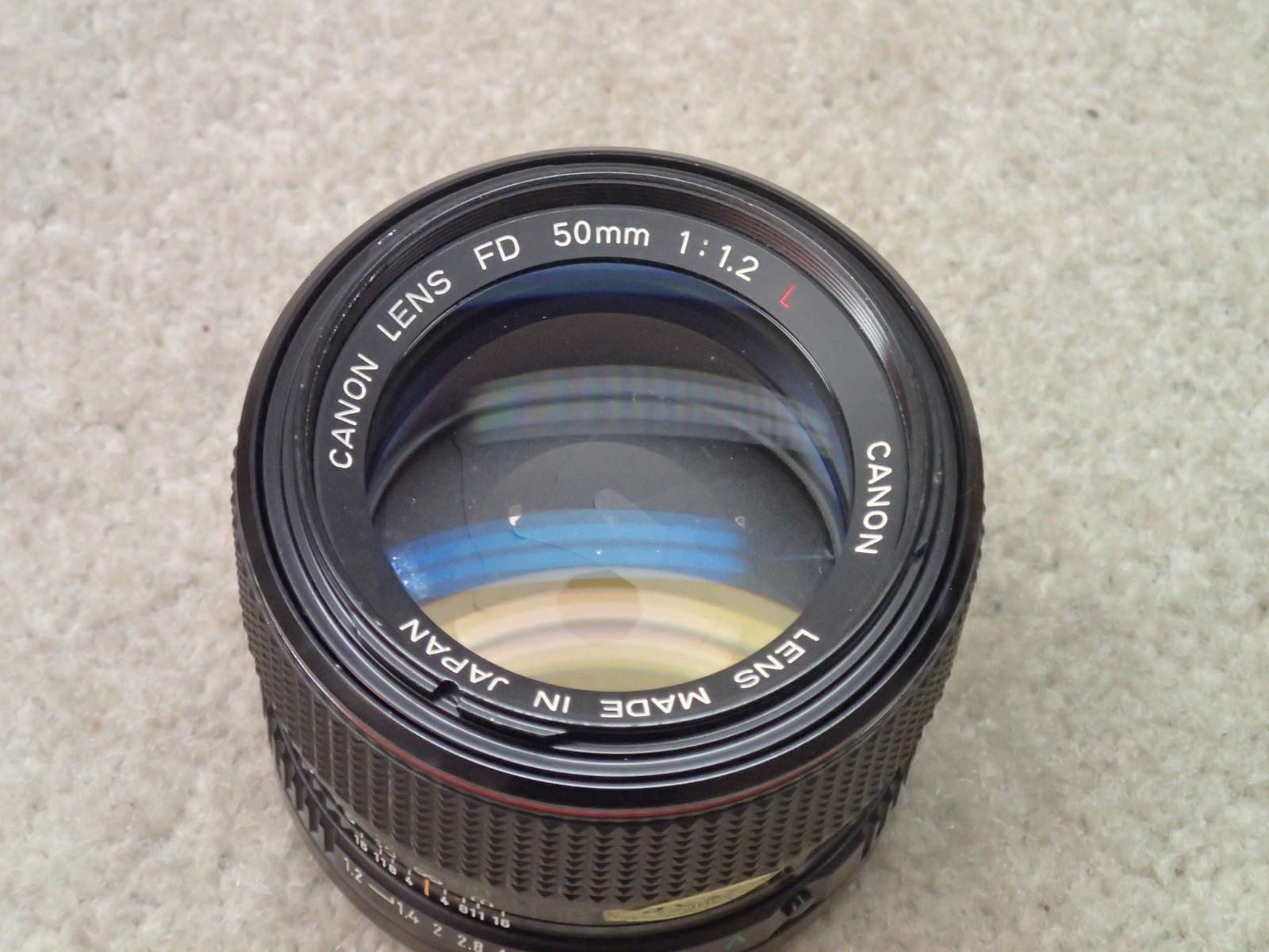 Canon 50mm f1.2 L FD Prime Lens with Issues User Item