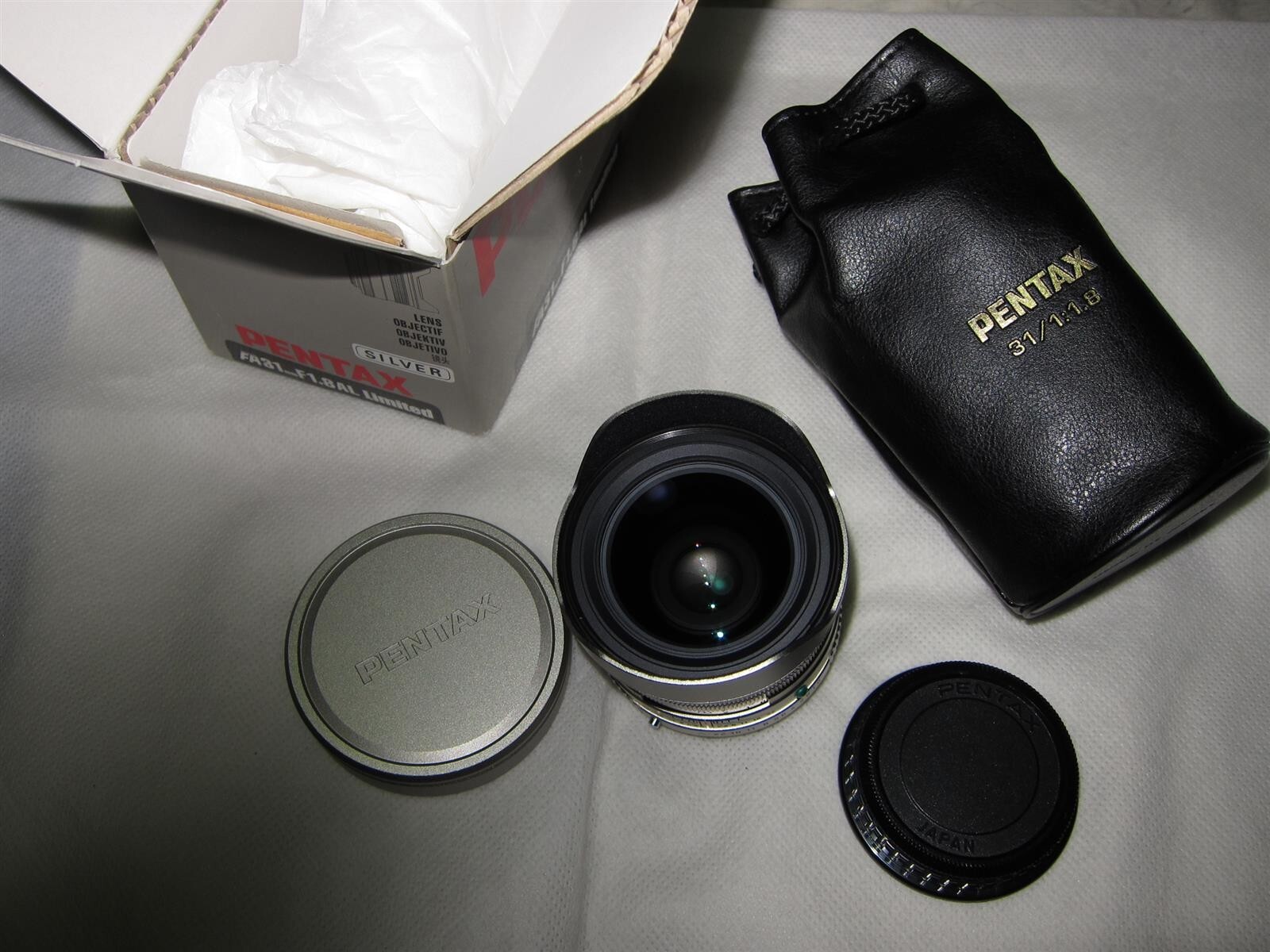 SMC Pentax FA 31mm 1:1.8 AL LIMITED Silver… Pentax KAF Mount.. Made in JAPAN