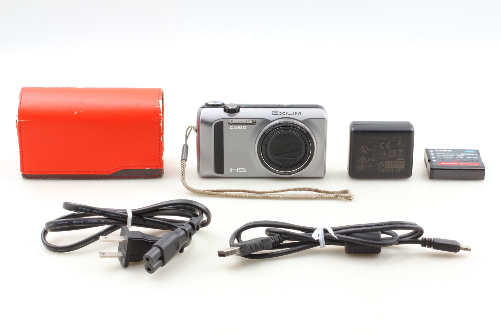 [ Top MINT !] Casio HIGH SPEED EXILIM EX-ZR400 ZR400 SR camera 16.1MP From JAPAN