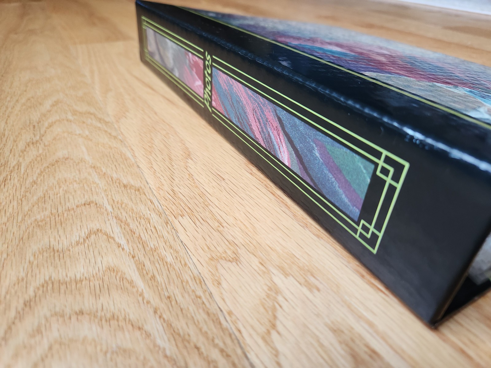 Belt Stationary Photo Album Ring Binder Vintage Flower Design Holds 4″x6″ Photos
