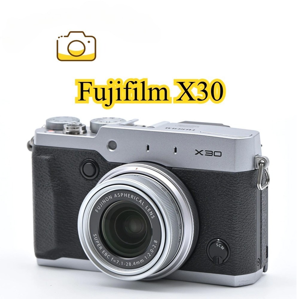 Fujifilm FinePix X30 Digital Camera 12.0MP 4xOptical Zoom Built-in Flash & WI-FI