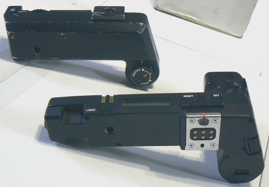 Olympus OM System Motor Drive 2 & Control Pack 2 – Made in Japan