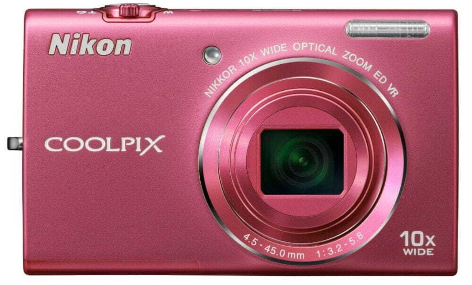 Nikon COOLPIX S6200 Digital Camera 16.0MP 10x Optical Zoom Built-in Flash – Pink