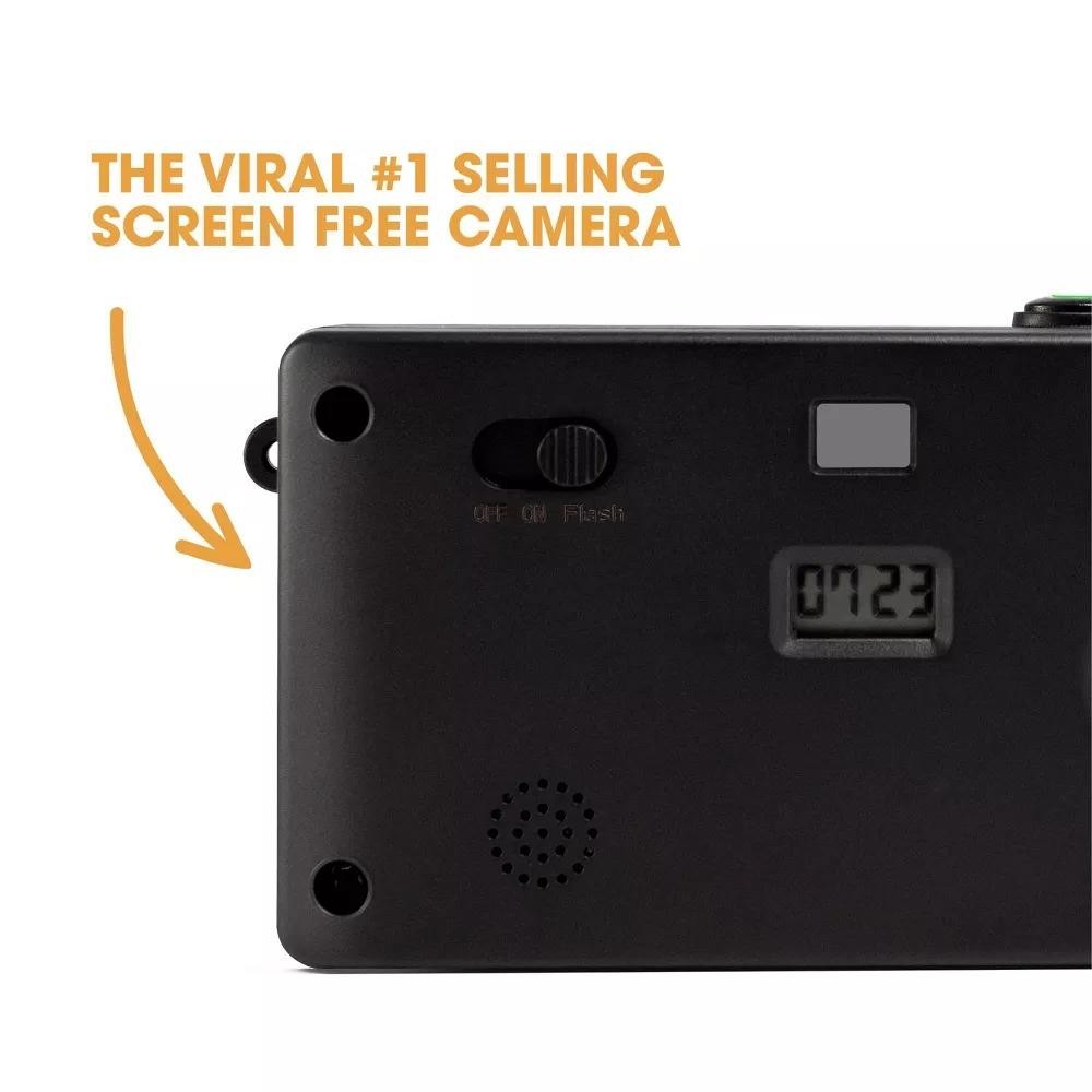 Camp Snap CS-V105 Screen-Free Digital Camera 8MP f/1.8 4GB Black Excellent