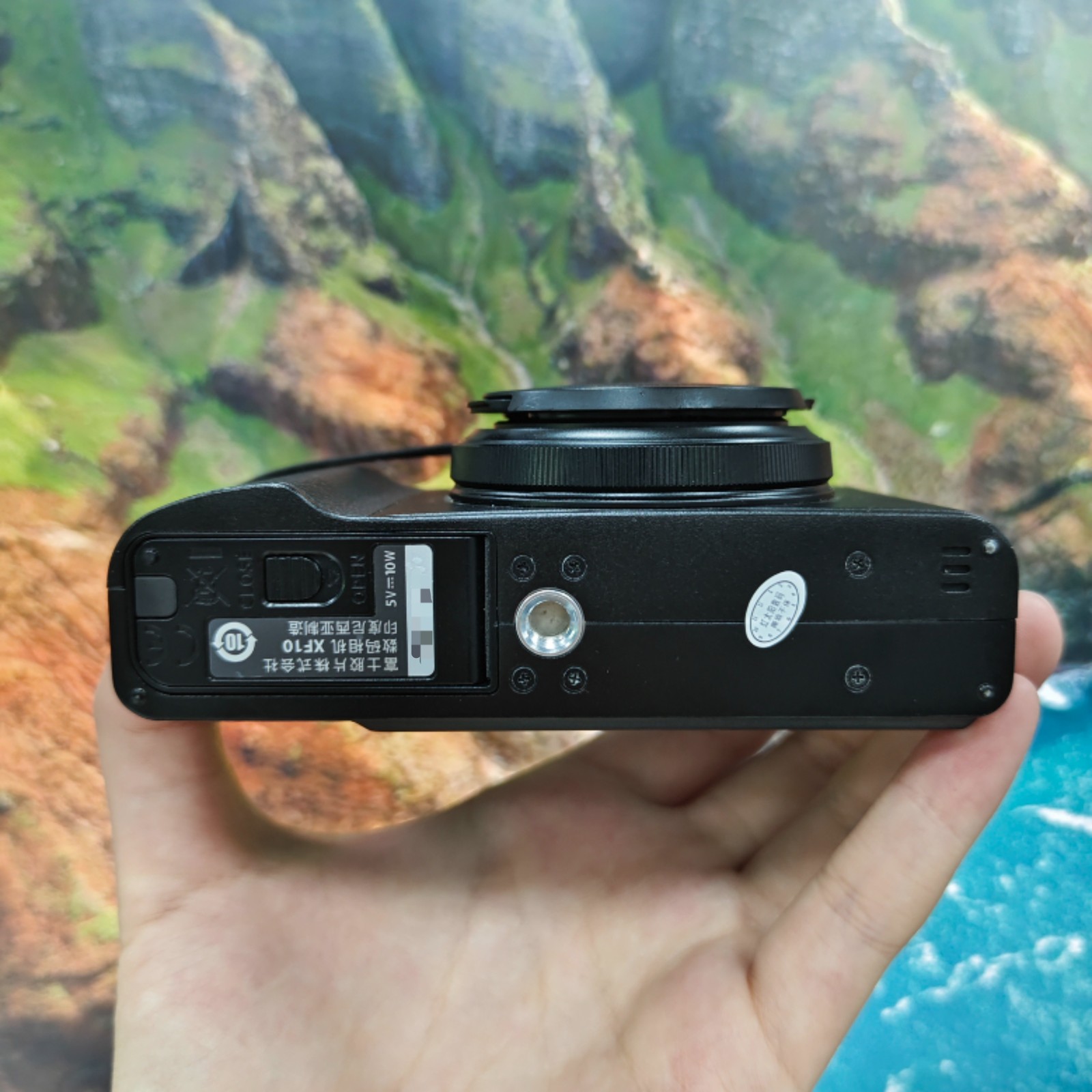Fujifilm Fuji XF10 Compact Digital Camera w/Fixed 18.5mm f/2.8 Lens Black Tested