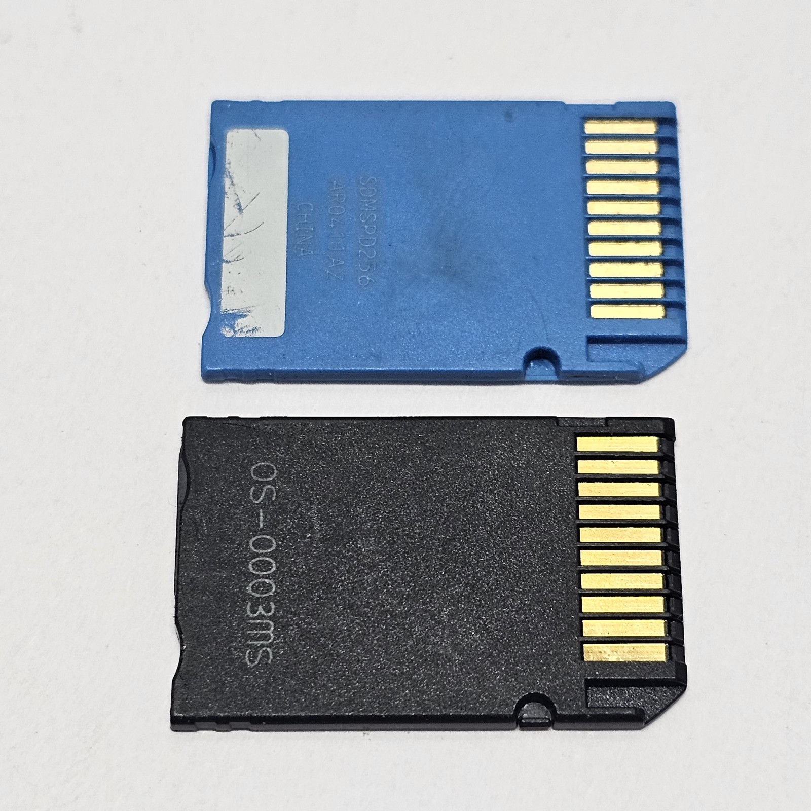 Memory Stick Pro Duo For Sony PSP Micro SD Adapter, 32gb Sandisk Card & 256mb