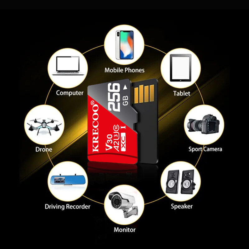 High Speed Micro SD Card Class 10 4K 1TB SD memory Card 256GB Micro TF SD Lot