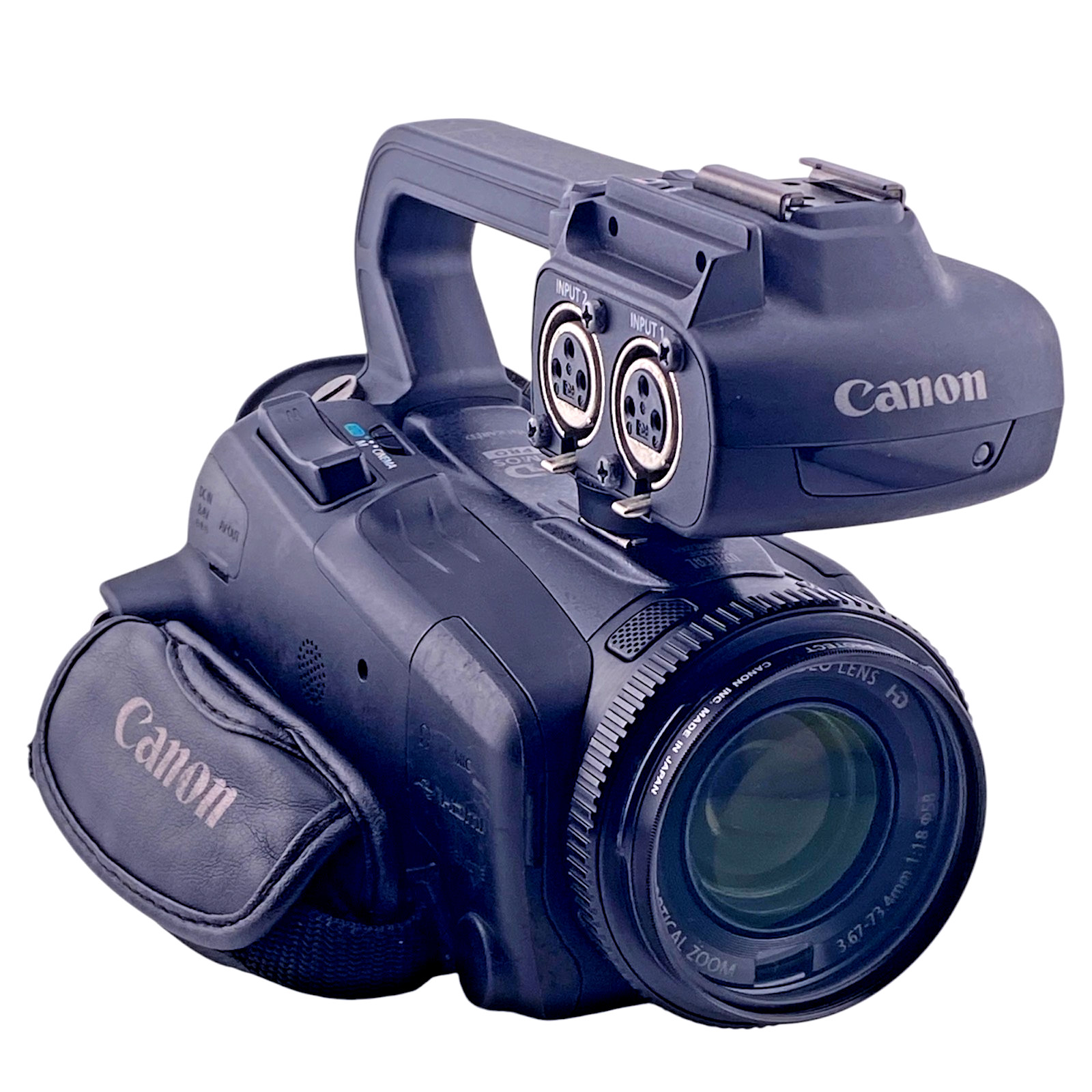 Canon XA35 Professional Camcorder Full HD 20x Zoom XLR Audio Handle Tested Japan