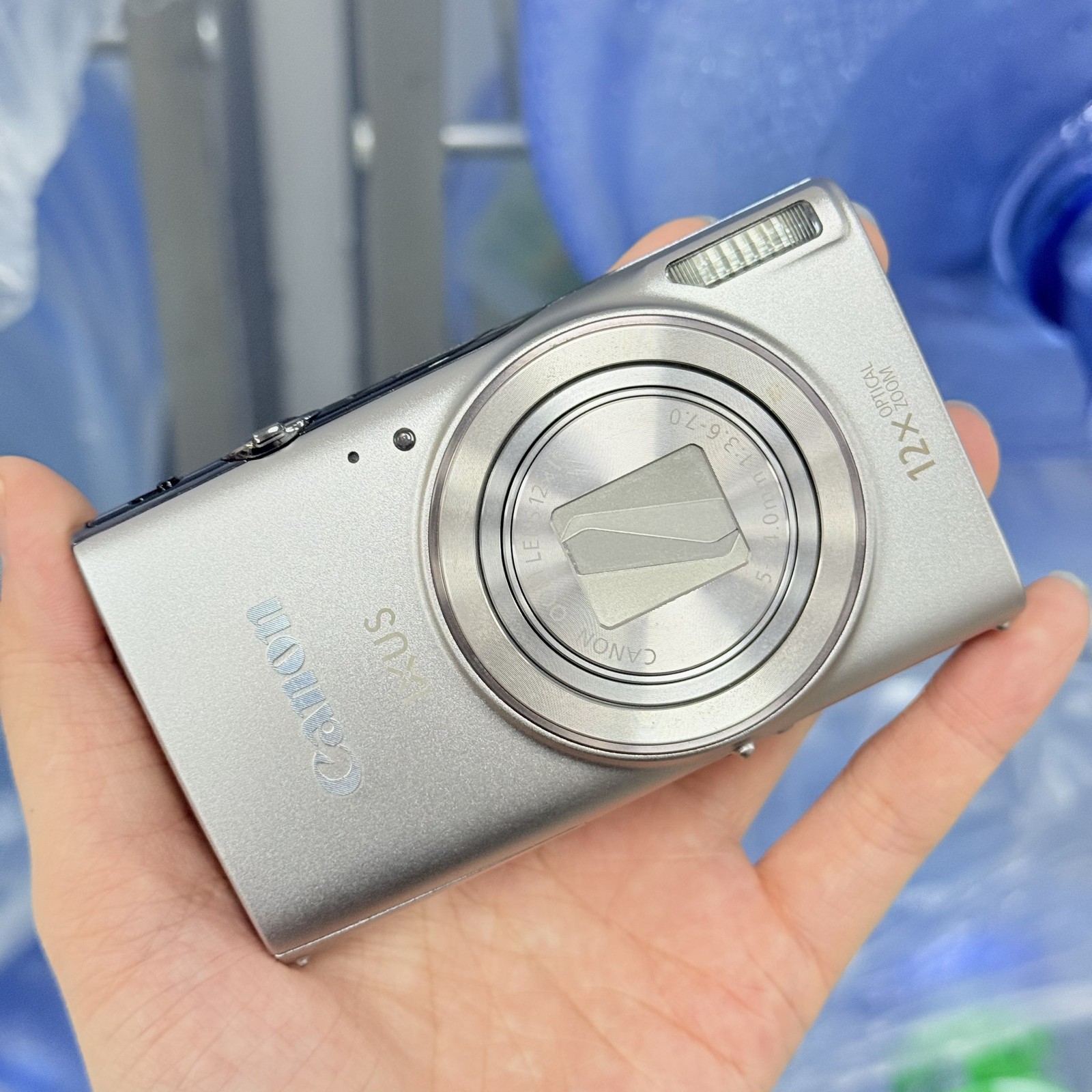 Canon PowerShot IXUS 285 HS 12X Optical Zoom Digital Camera Sliver 95%New