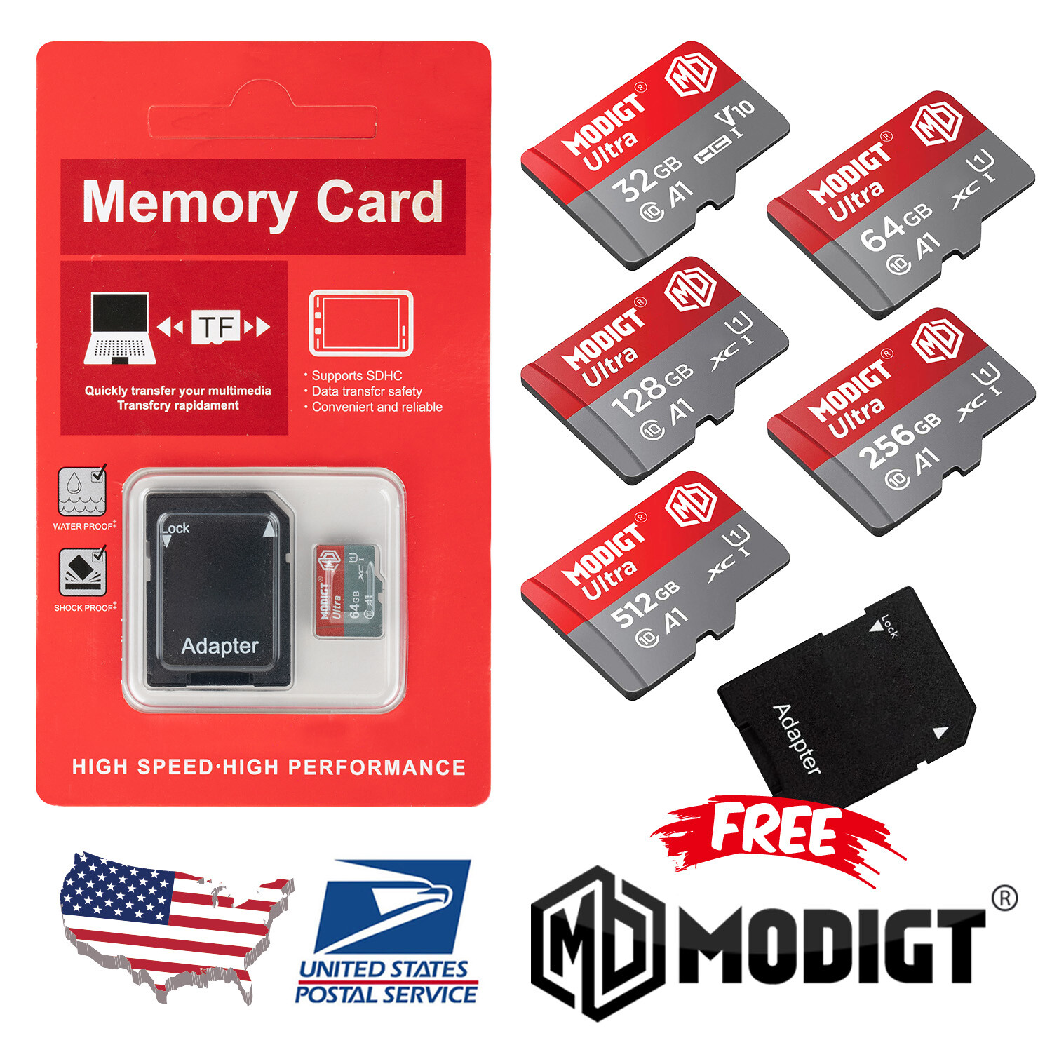 Micro SD Card Memory 32GB 64GB 128GB 256GB 512GB For Nintendo Switch & Lite