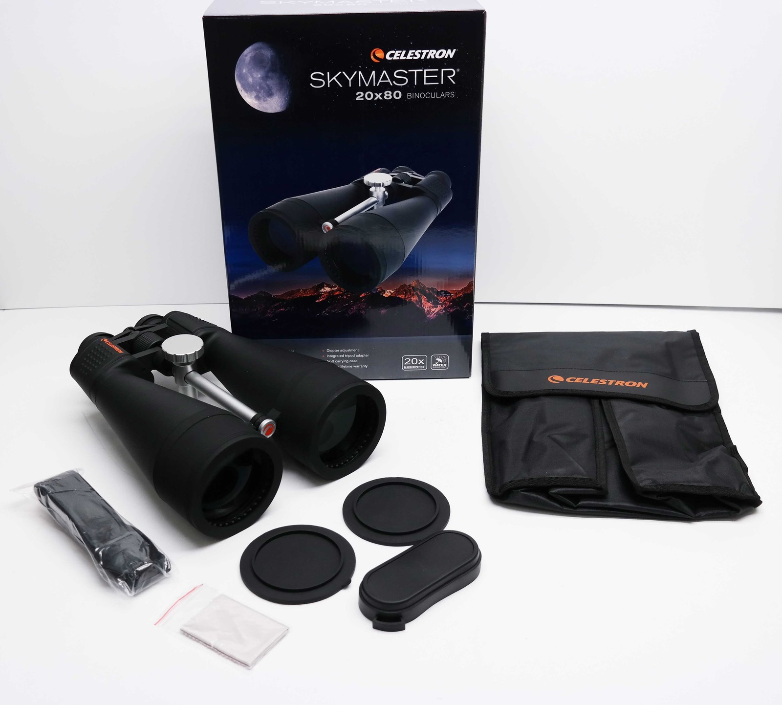 Celestron SkyMaster 20 x 80 Binoculars – Black READ