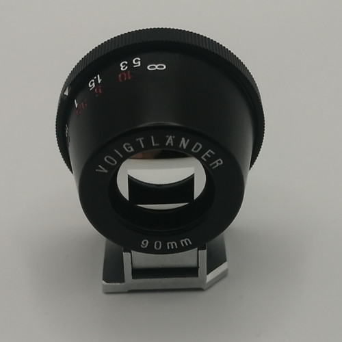 READ🎦VIDEO👀 🌟N MINT🌟 Voigtlander Various External View finder 90mm From JP