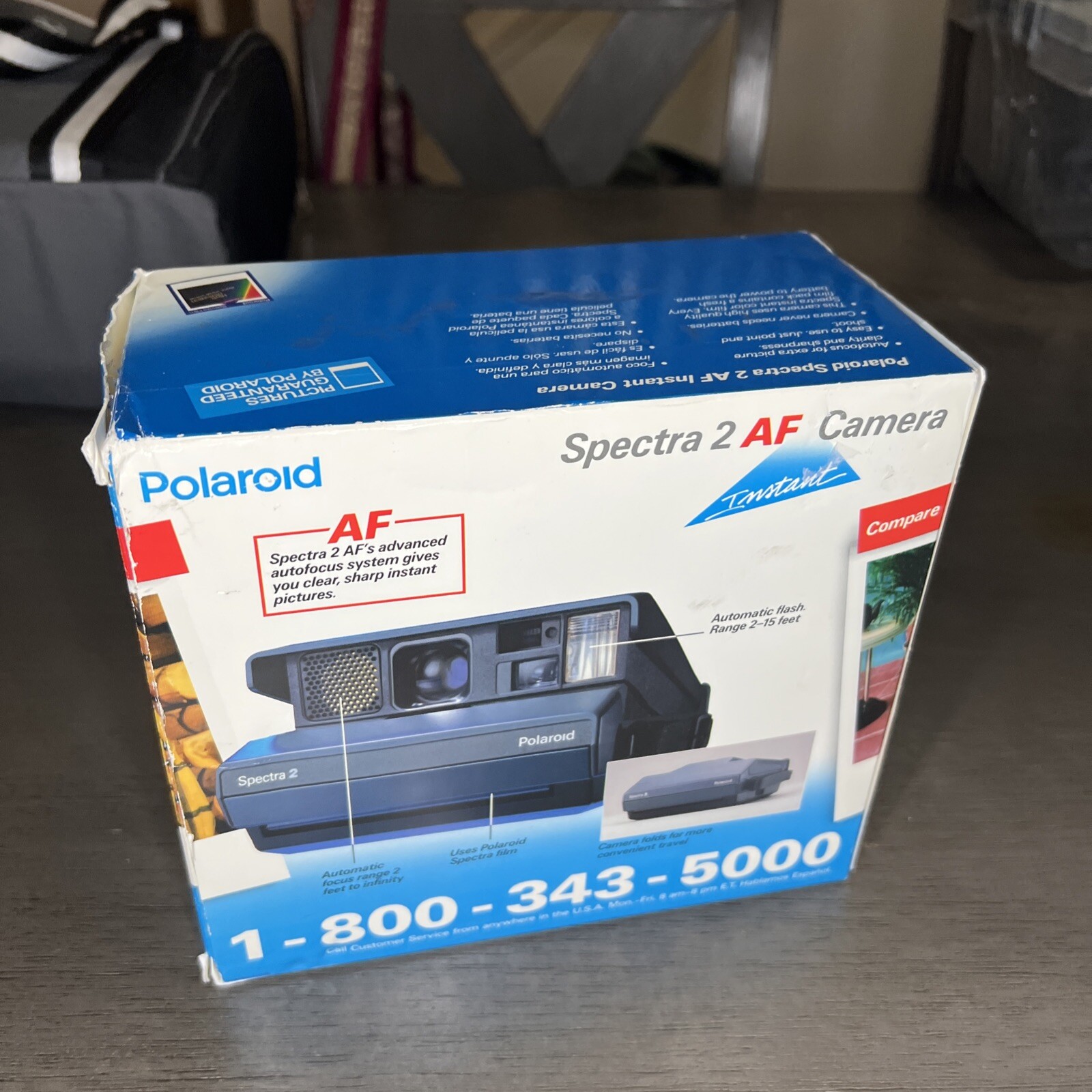 Polaroid Spectra 2 AF Camera Instant In Original Box With Lifetime Warranty