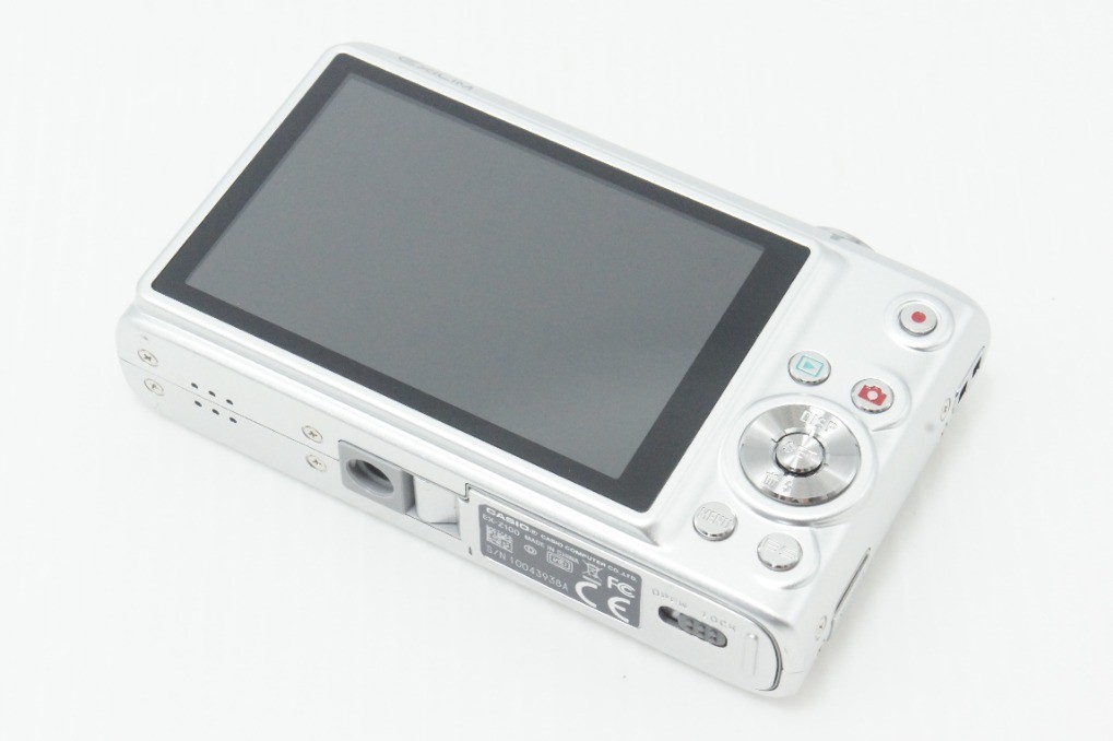 CASIO EXILIM EX-Z100 10.1MP Compact Digital Camera Silver w/ Box #260706ai