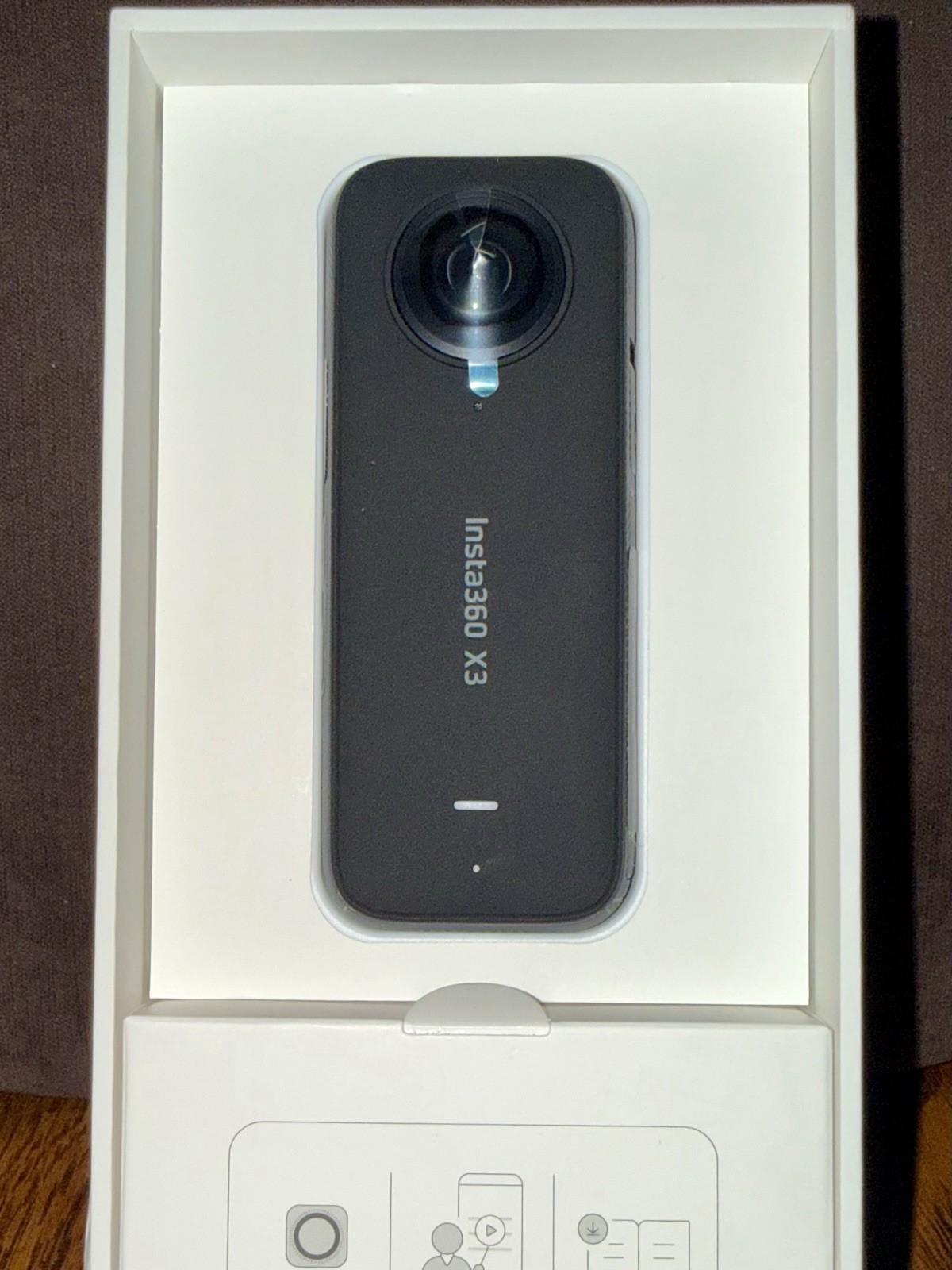 Insta360 X3 360 Action Cam 5.7K Waterproof Camera – Open Box – Never Used
