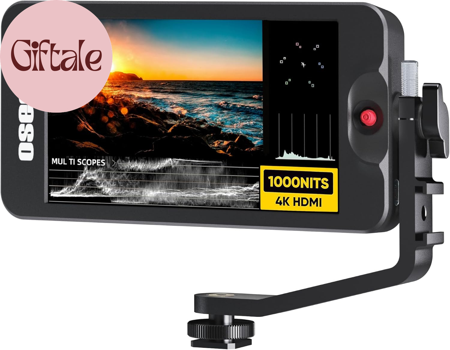 T5+ 5.5 Inch 1000Nits Camera Monitor, Customizable False Color Field Monitor, HD