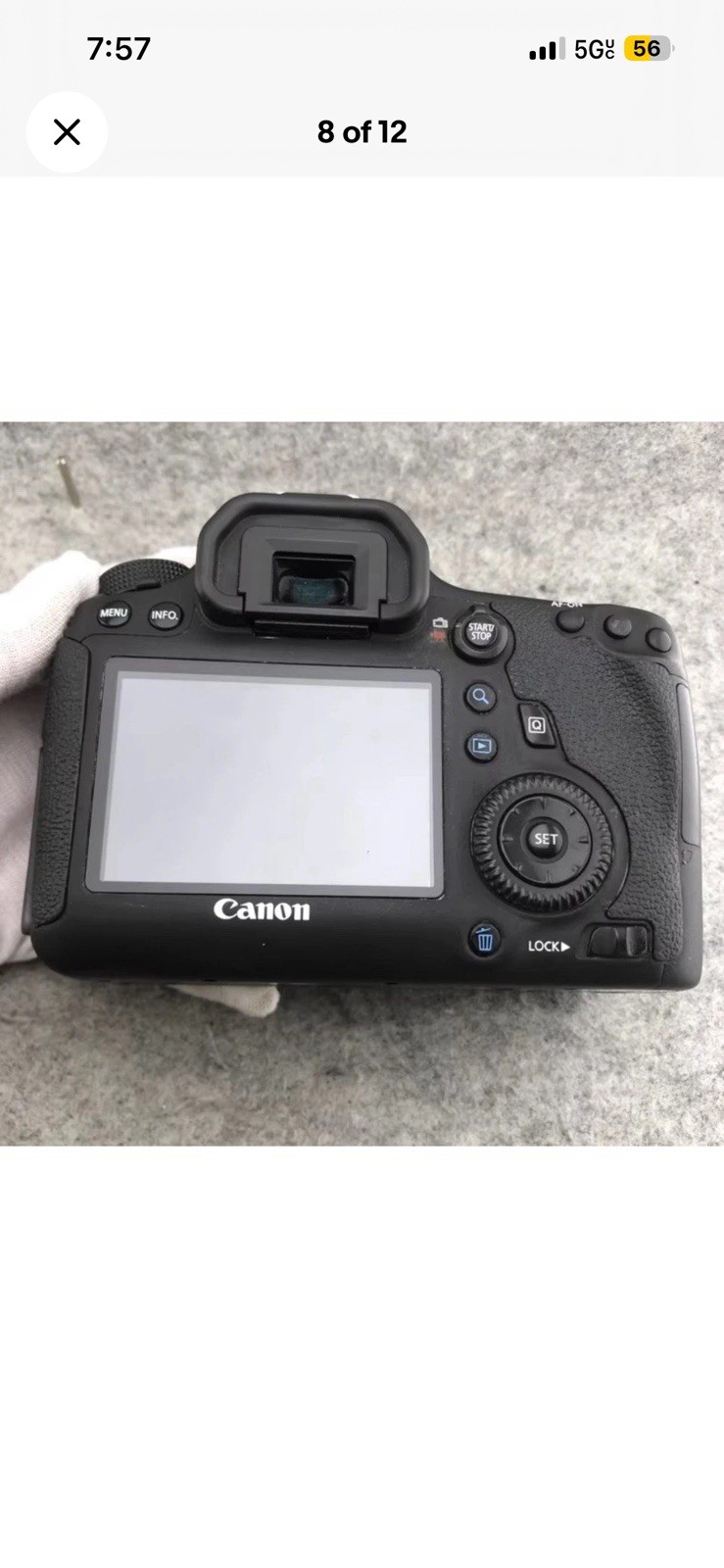Canon EOS 6D 20.2MP Digital SLR Camera – Black (Body Only), 8035B002