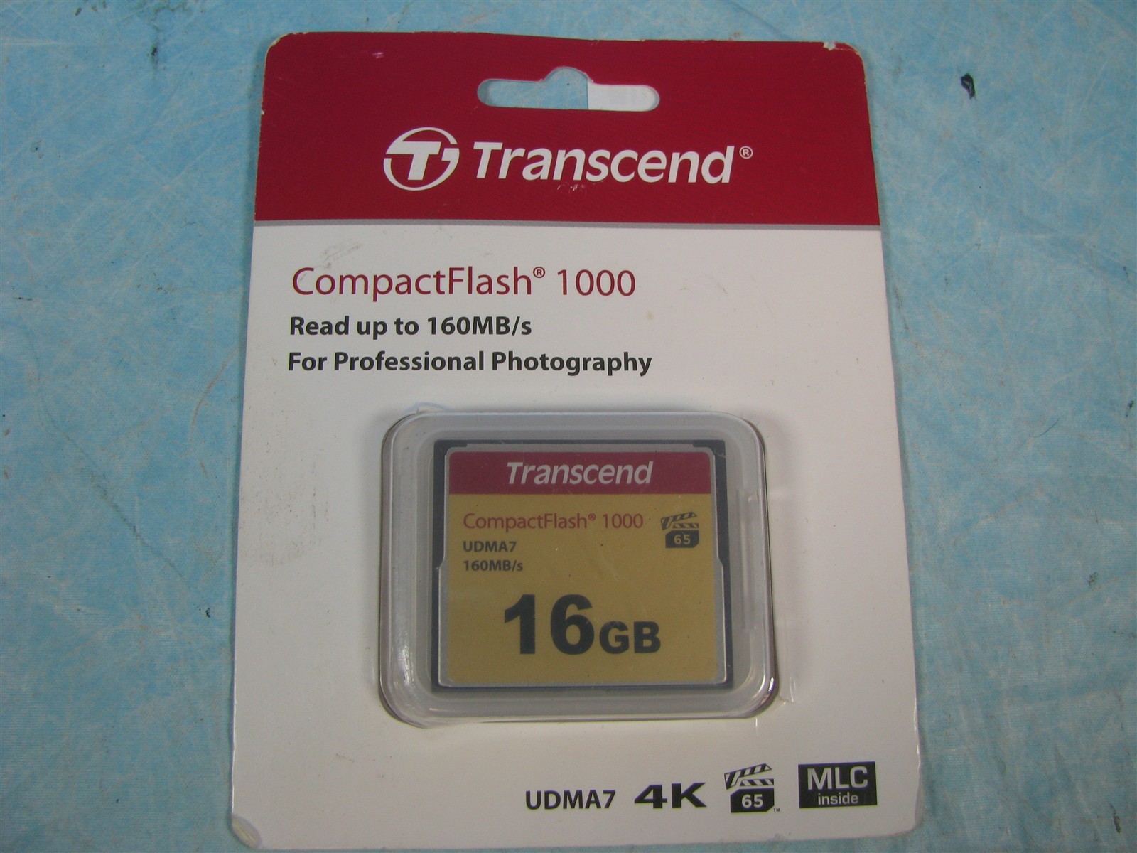 16GB Transcend 1000 CompactFlash Memory Card UDMA 7 – FREE SHIPPING – NEW