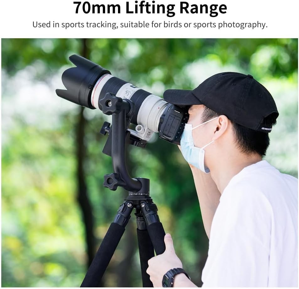 Quick Release Plate Panoramic Tripod Head – Bubble Level