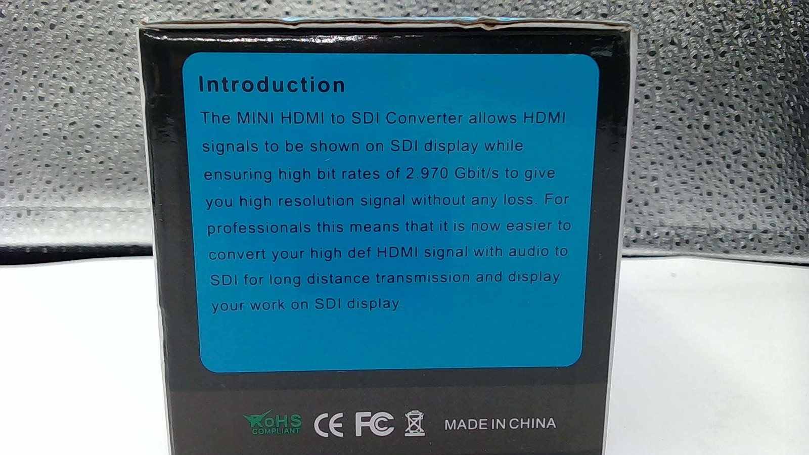 3G SDI To HDMI Audio Video Converter Adapter BNC Coaxial High-Definition