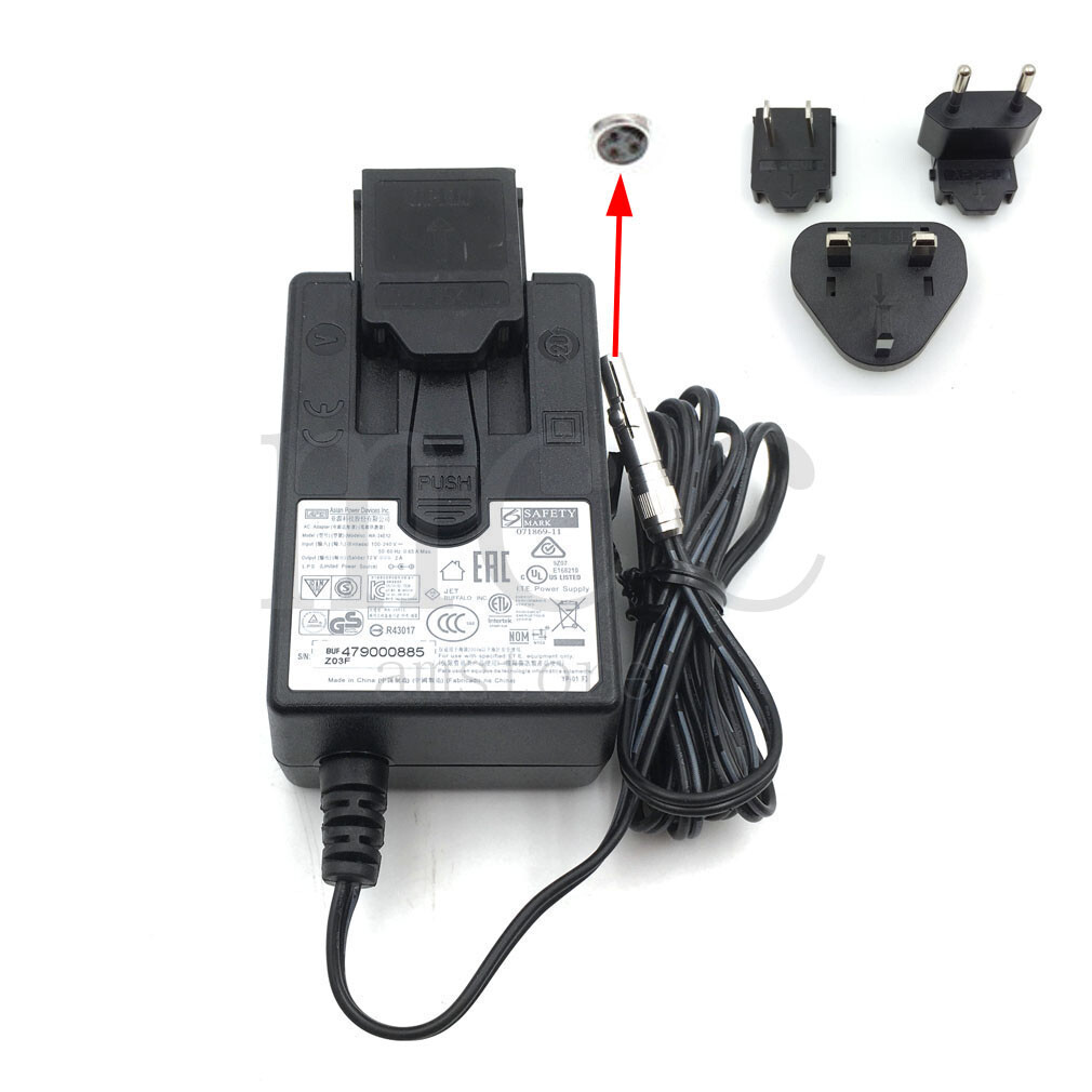 Convergent Design Odyssey 7 7Q 7Q+ & Apollo Monitor Recorder AC Power Supply 59″
