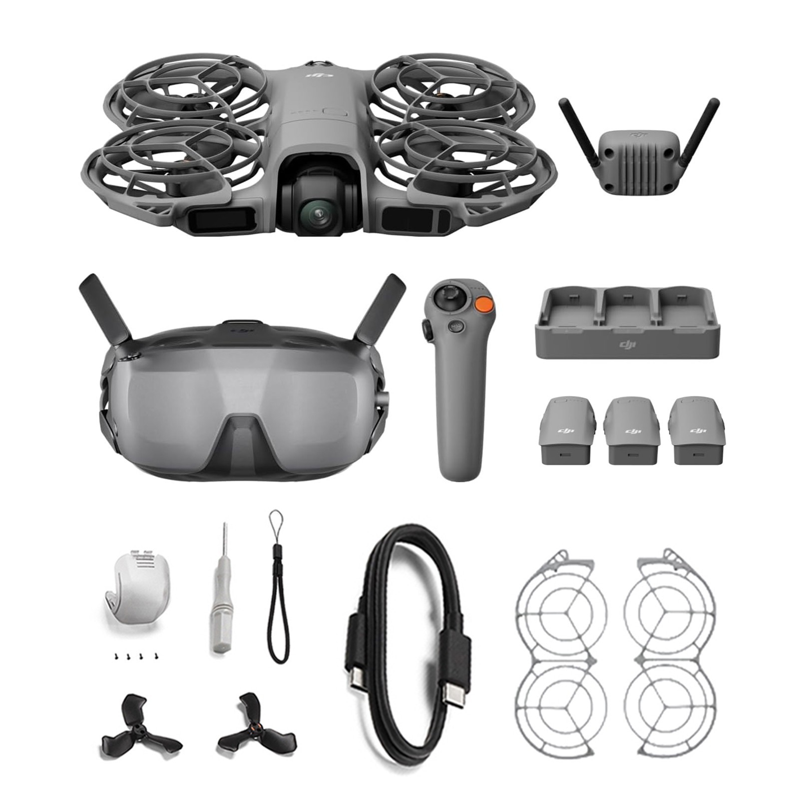 DJI Drone Quadcopter DJI Neo 2 / DJI Neo 2 Motion Fly More Combo (3 Battery)