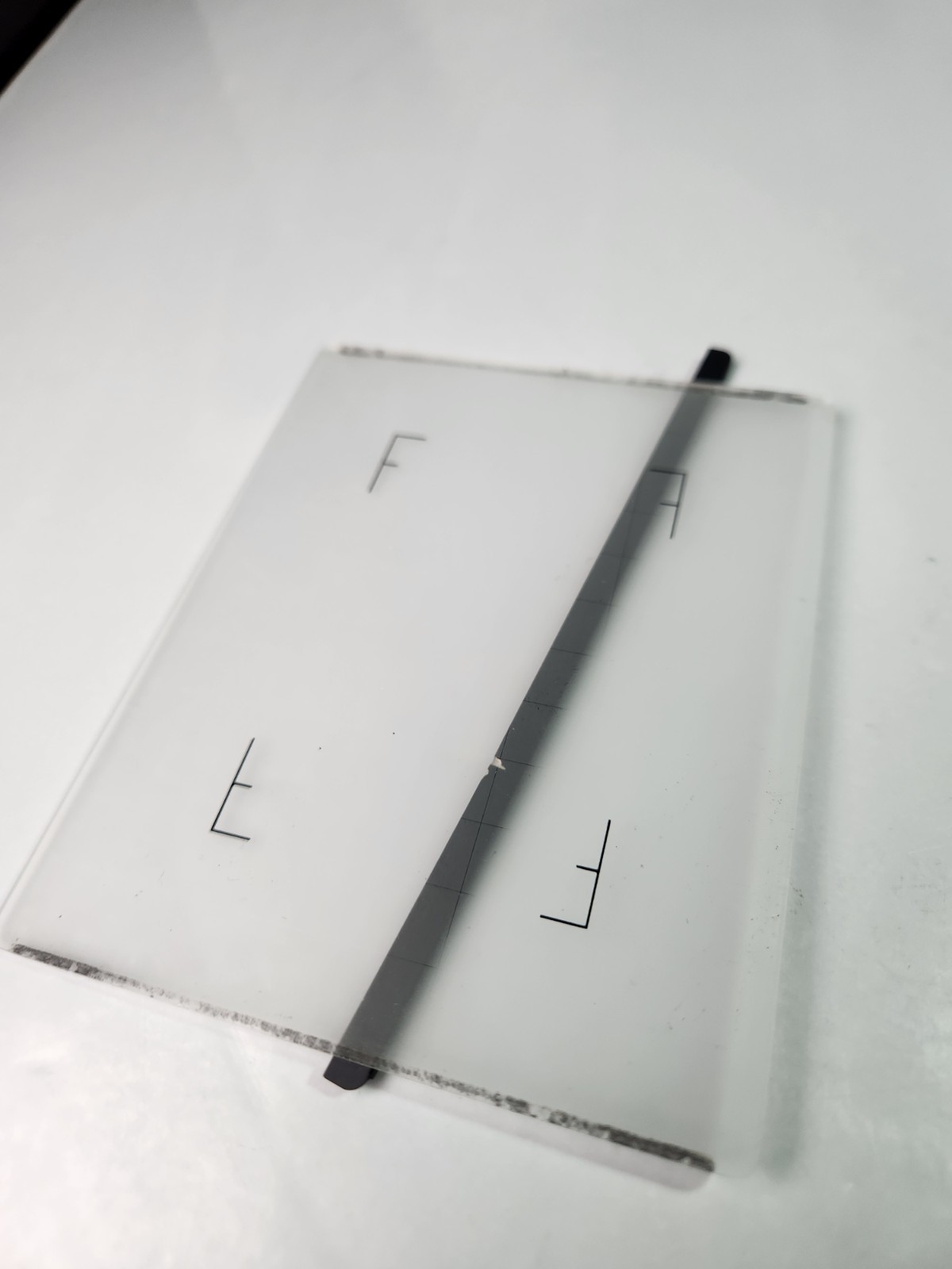 Replacement 4×5 GROUND GLASS w/ GRID for LARGE FORMAT Camera.Toyo,Sinar,Horseman