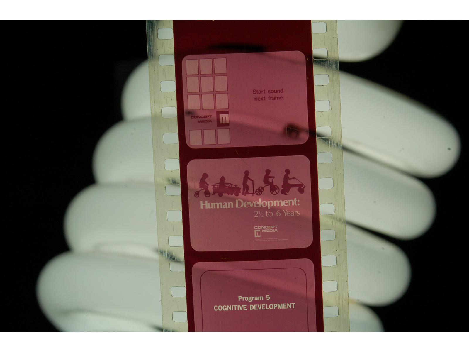 Vintage Filmstrip Human Development 2 1/2 – 6 Years Program 5 Cognitive